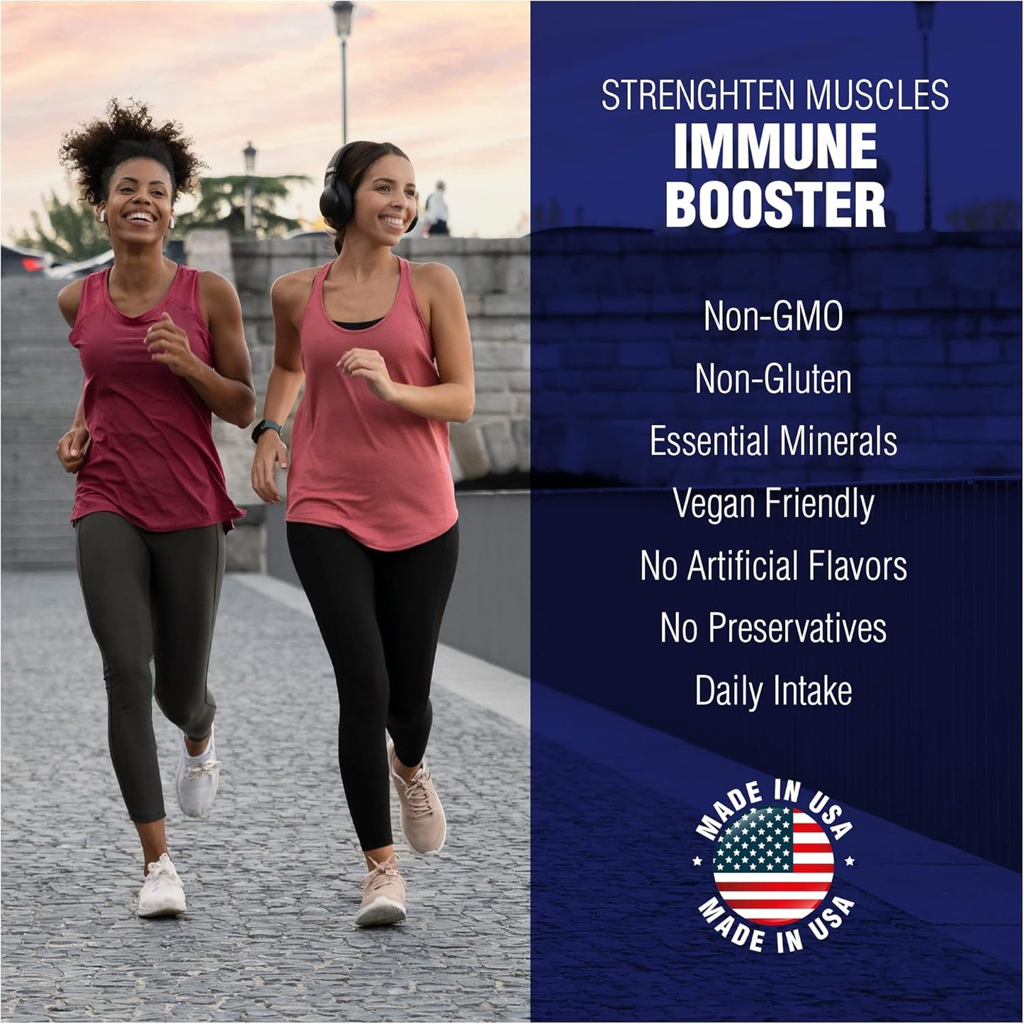 Natural Systems Naturasys Calcium Magnesium Zinc Vitamin D Supplement - 60 Tablets for Immune Support