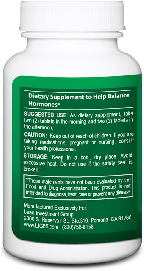 Natural Thyroid Support Supplement for Goiter & Hashimoto's Thyroiditis - Balance Hormones & Support Thyroid Function - LIG Health Care