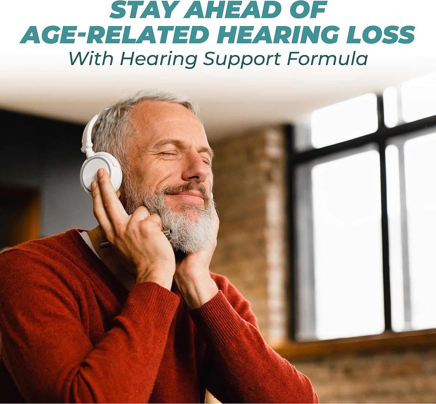 Natural Tinnitus Relief Formula with Flavonoids & Vitamins - Hearing Support Supplement for Ringing Ears - 1 Bottle by PUREHEALTH RESEARCH