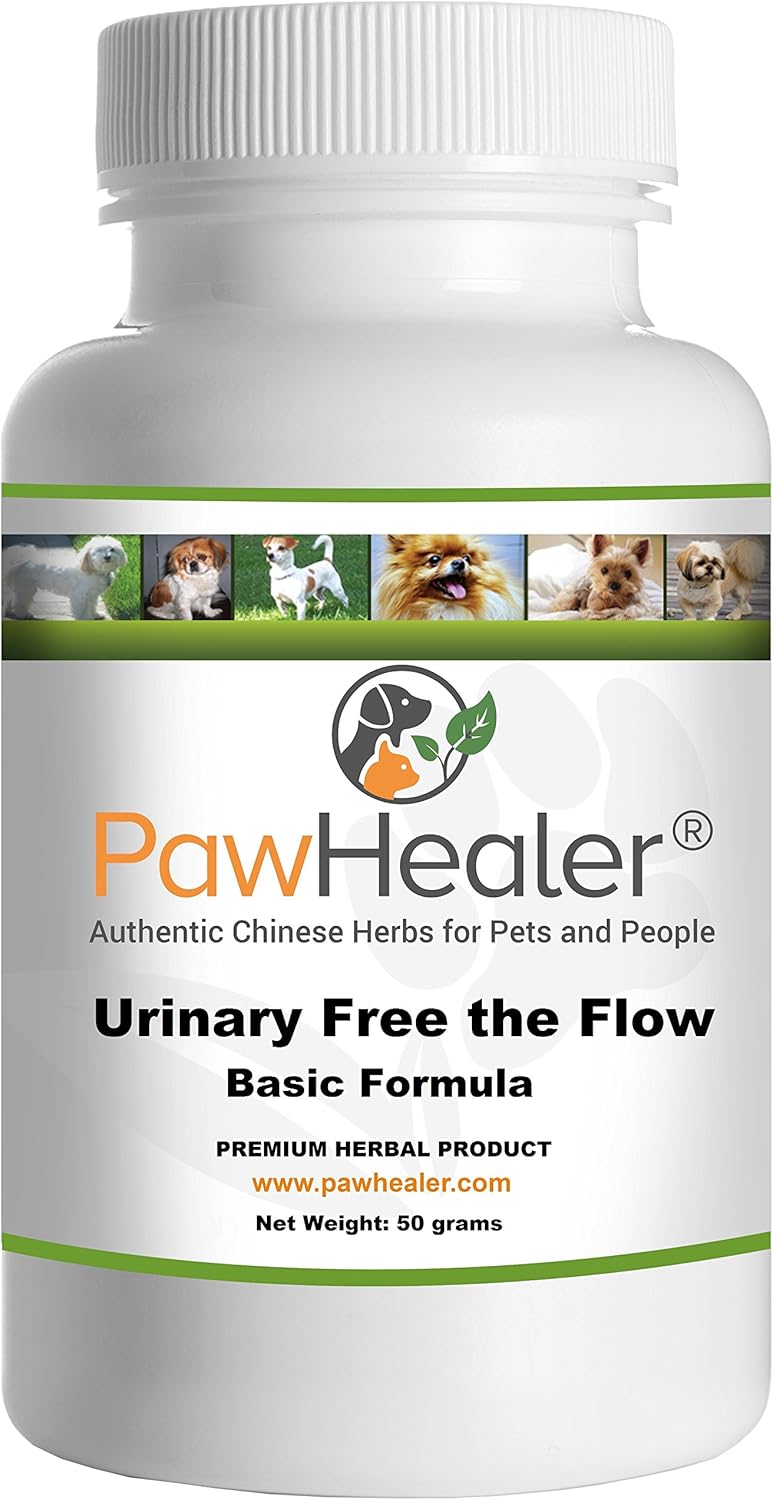 Natural Urinary Stone Prevention Remedy for Dogs - 50g Herbal Powder - Helps Maintain Bladder Health - Easy to Mix with Food