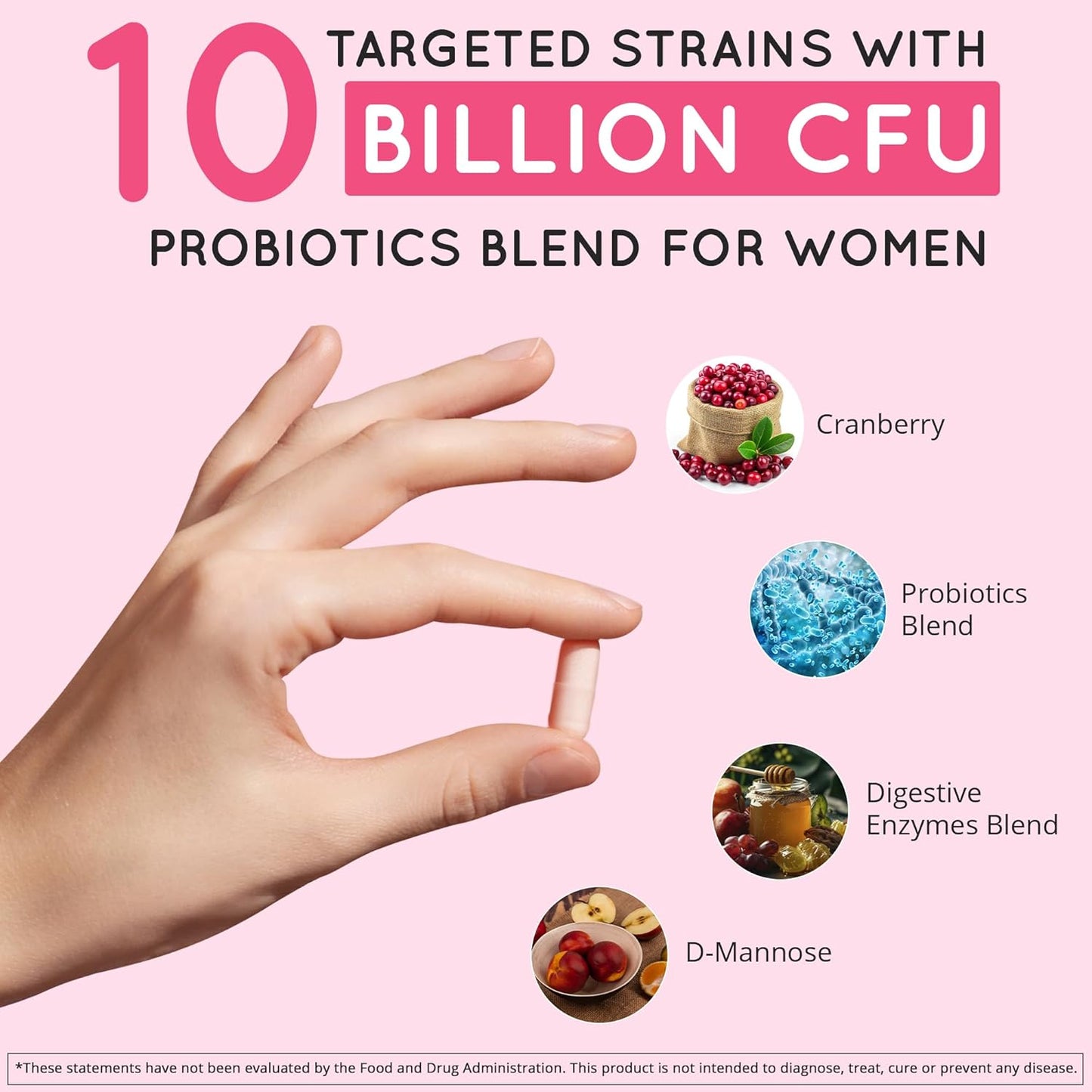 Natural Vaginal Probiotics for Women + Sleep Supplement for Better Health