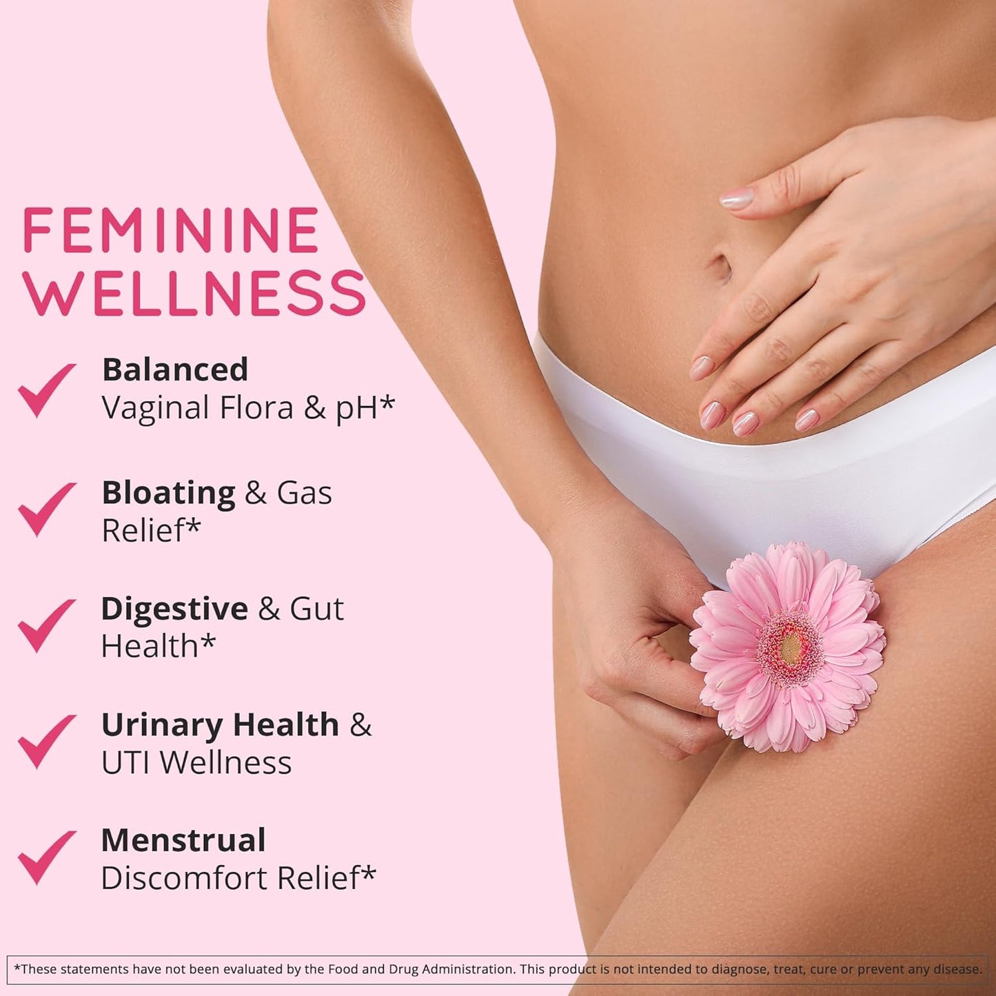 Natural Vaginal Probiotics for Women + Sleep Supplement for Better Health
