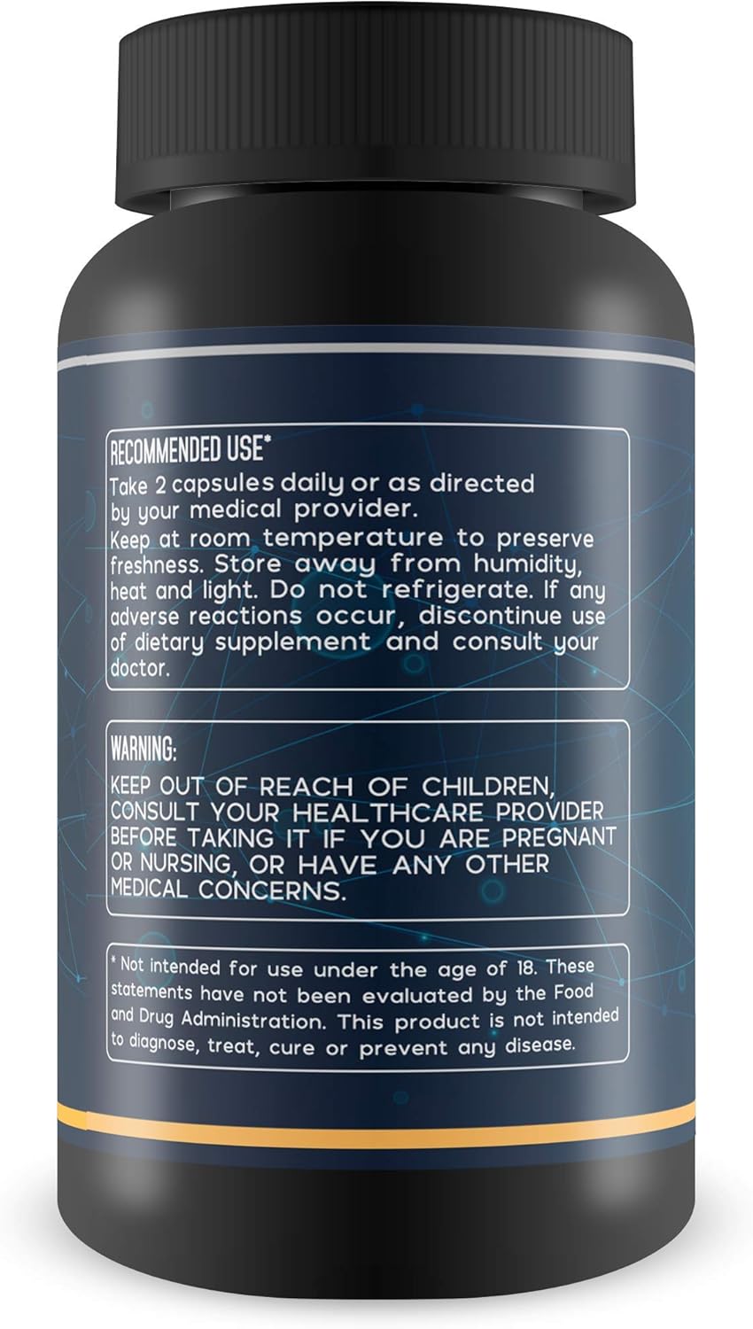 Natural Vasodilator Pills for Men - Boost Blood Flow and Expand Veins with L-Arginine - Increase Energy and Performance for Workouts and Activities