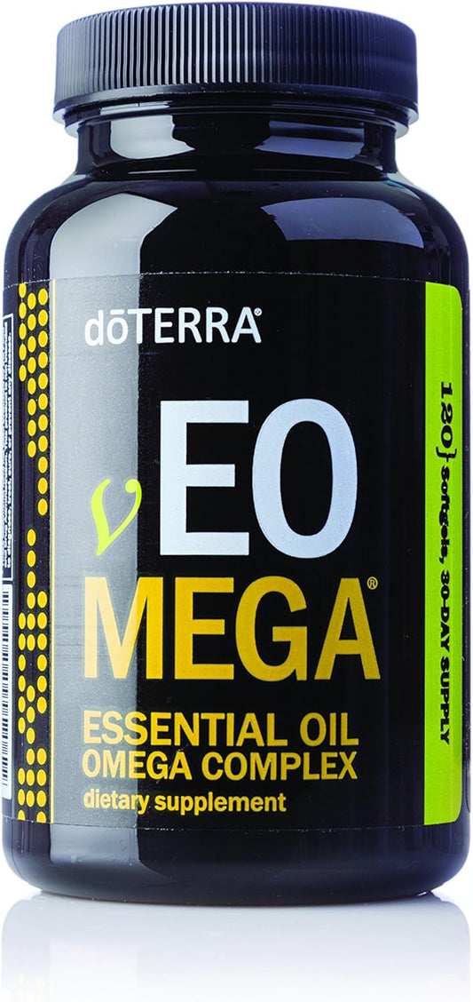 Natural Vegan Omega Supplement - doTERRA vEO Mega for Heart & Brain Health