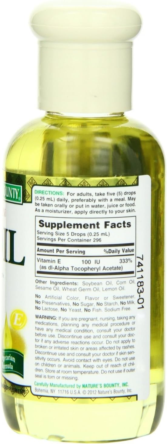 Natural Vitamin E Oil 30,000IU 2.5 oz - Pack of 4
