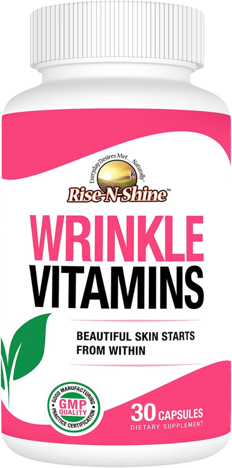 Naturally Boost Collagen with Rise-N-Shine Everyday Desires Skin Supplement - 30 Count