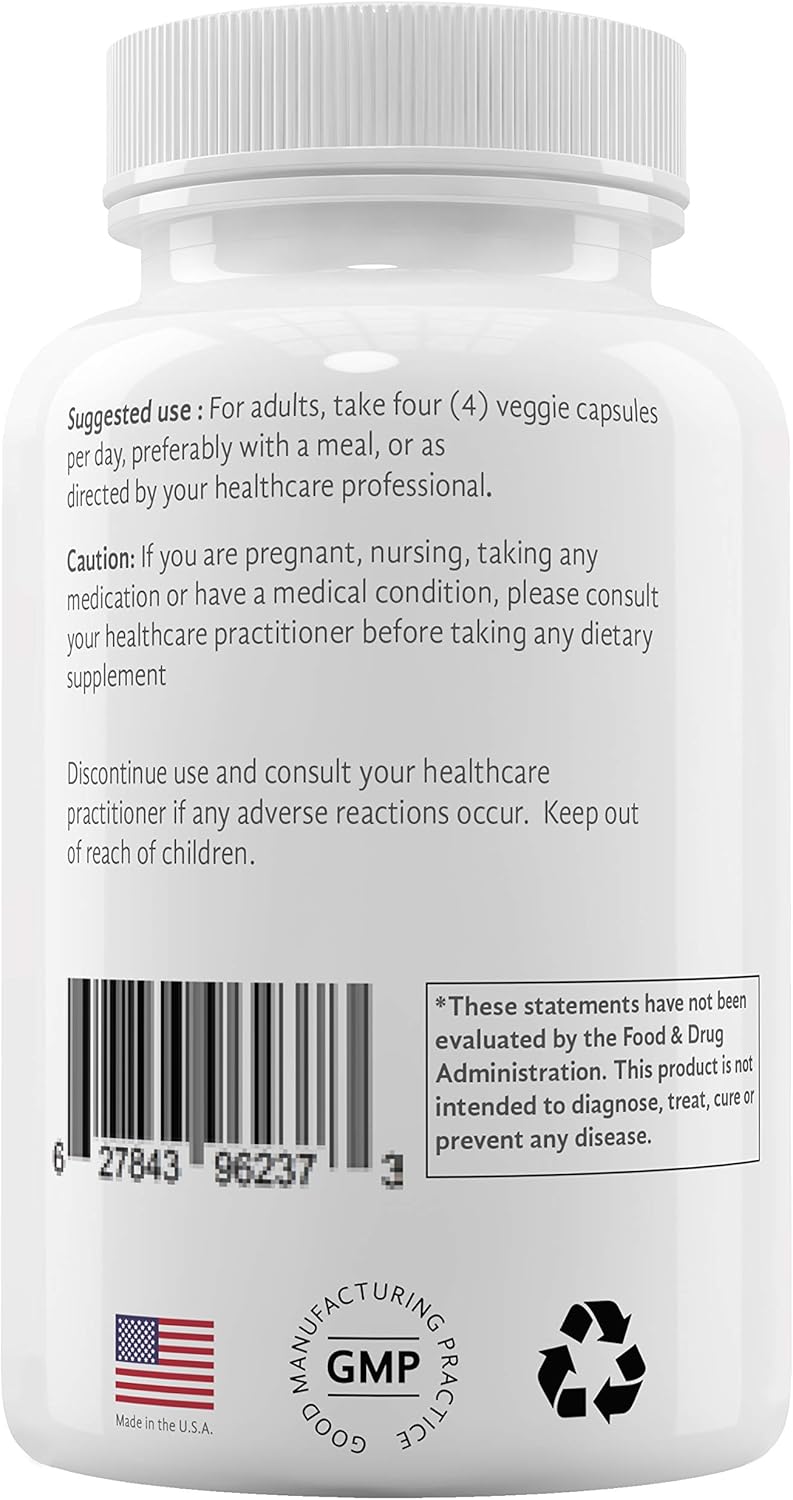 Naturamone Myo-Inositol & D-Chiro Inositol Blend - PCOS, Hormone Balance Support - 120 Capsules