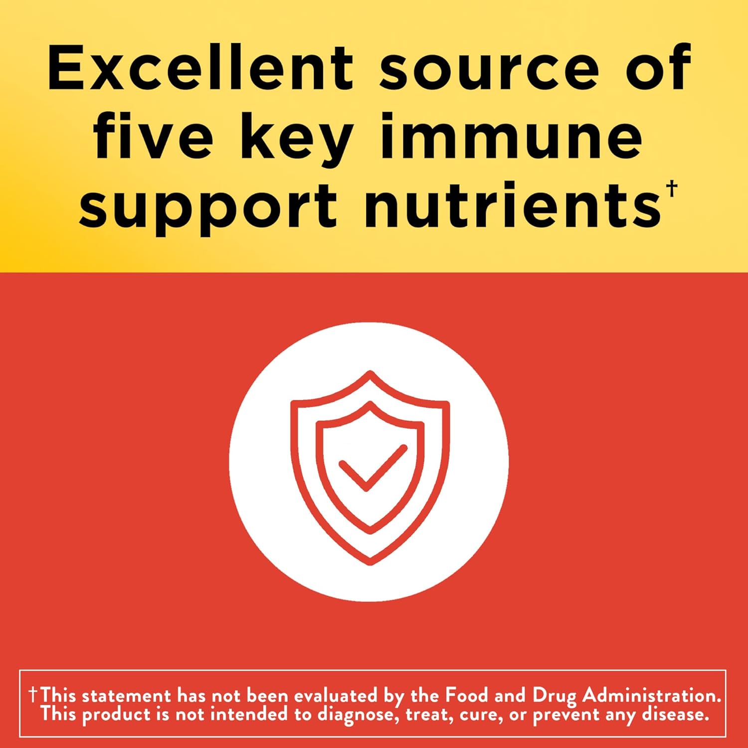 Nature Made Super C with Vitamin D3 and Zinc Tablets - Immune Support Supplement, 60 Day Supply