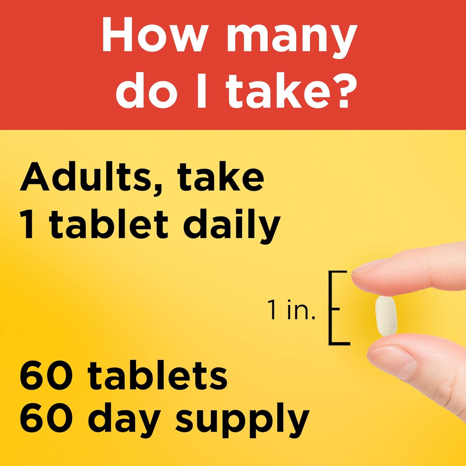 Nature Made Super C with Vitamin D3 and Zinc Tablets - Immune Support Supplement, 60 Day Supply