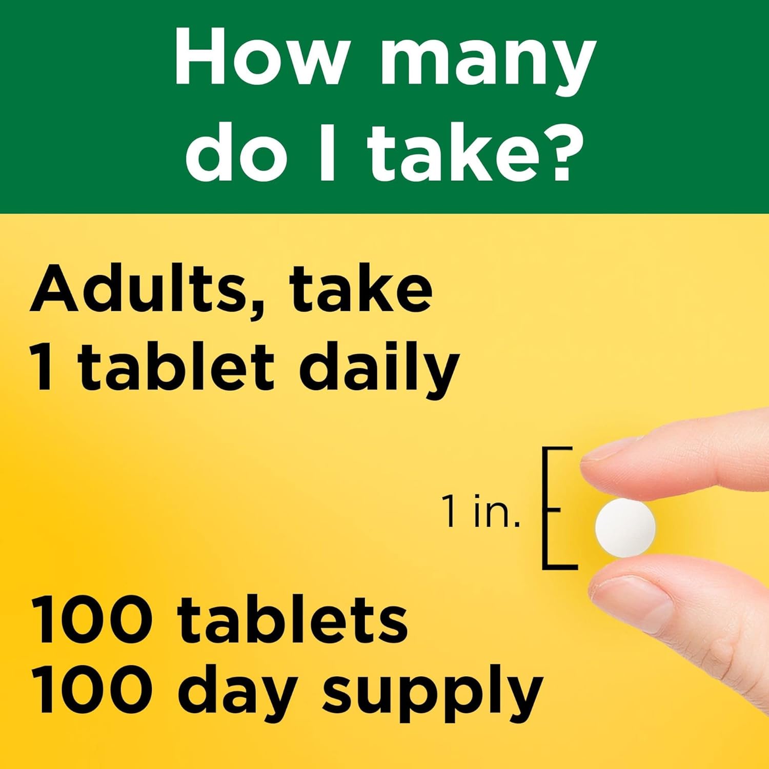 Nature Made Vitamin D3 1000 IU (25 mcg) Supplement for Bone, Teeth, Muscle & Immune Health - 300 Tablets, 100 Days Supply (3 Pack)