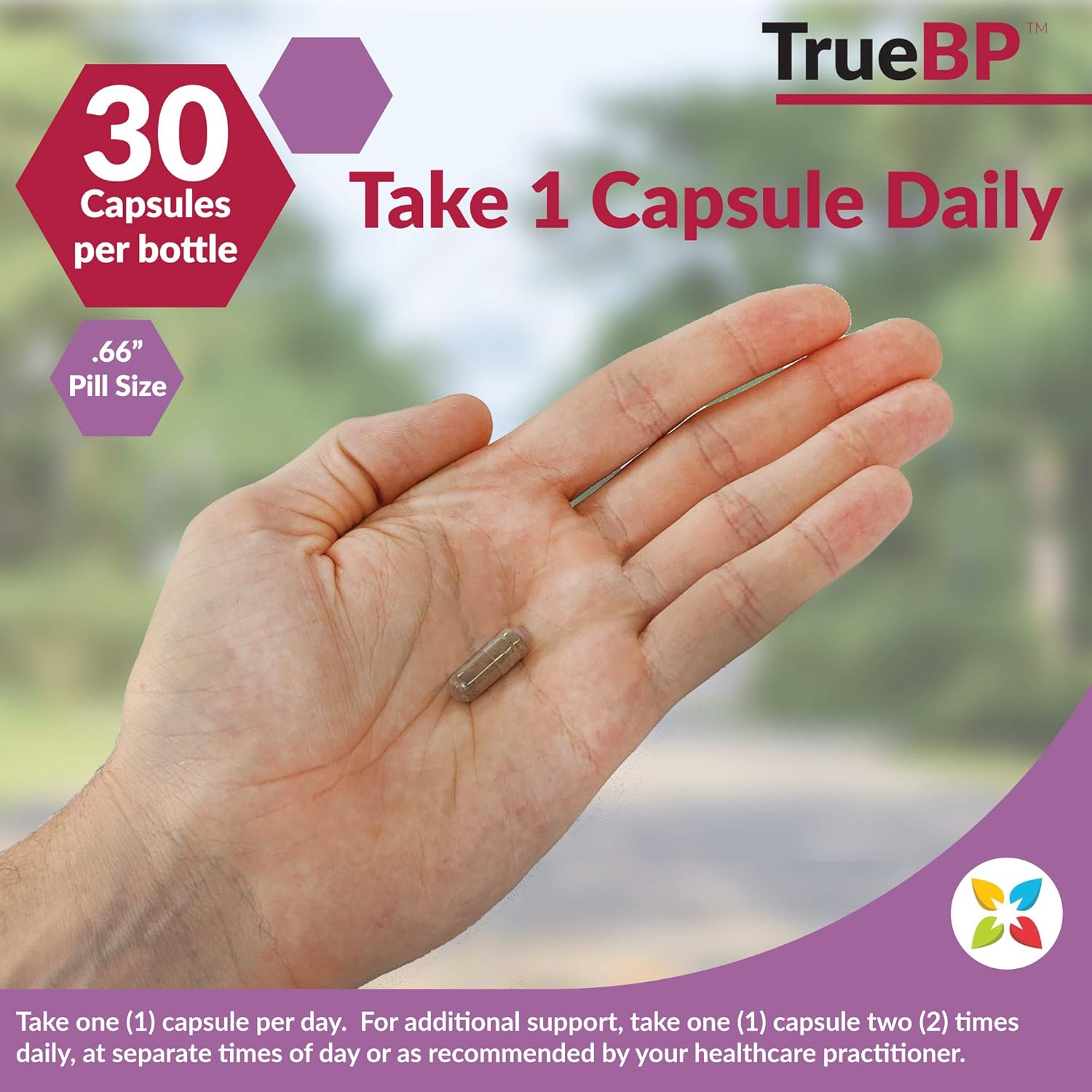 NatureCity True-BP: Heart Health Supplements for Blood Flow Support - MegaNatural-BP 80mg with 16% Oleuropein - 60 Capsules