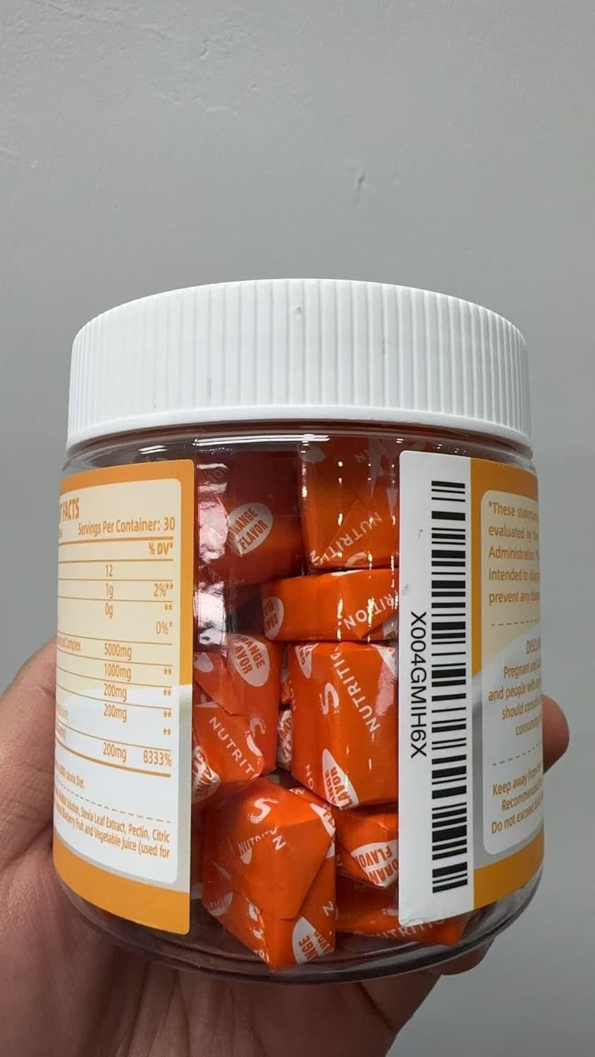 Natures Aid Creatine Monohydrate Softchews with L-Taurine and Vitamin B12 - Advanced Formula for Men and Women, Sugar-Free Supplement