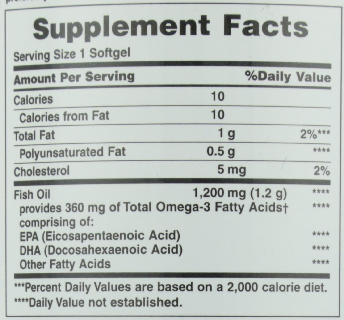 Nature's Bounty Fish Oil Supplement, 1200 Mg, Supports Heart Health, 400 Rapid Release Softgels