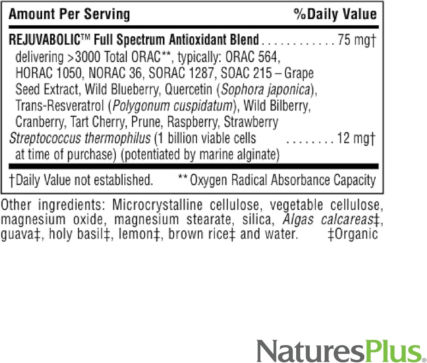 Natures Plus AgeLoss Hearing Support Capsules - 90 Count - Vegetarian & Gluten Free - 30 Day Supply