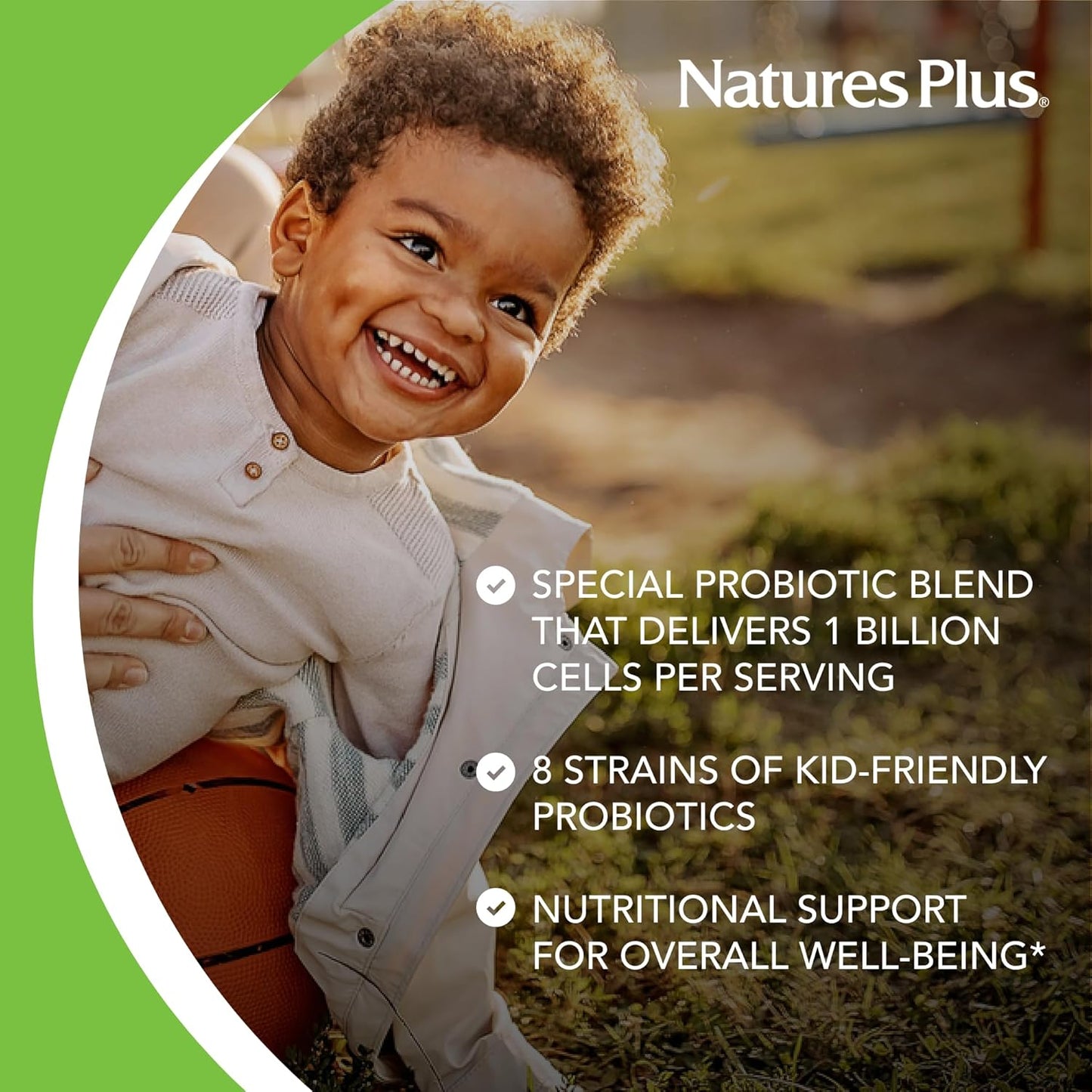 Natures Plus Animal Parade AcidophiKidz, Berry Flavor - 180 Chewable Tablets with Probiotics & Grape Seed - Pack of 2