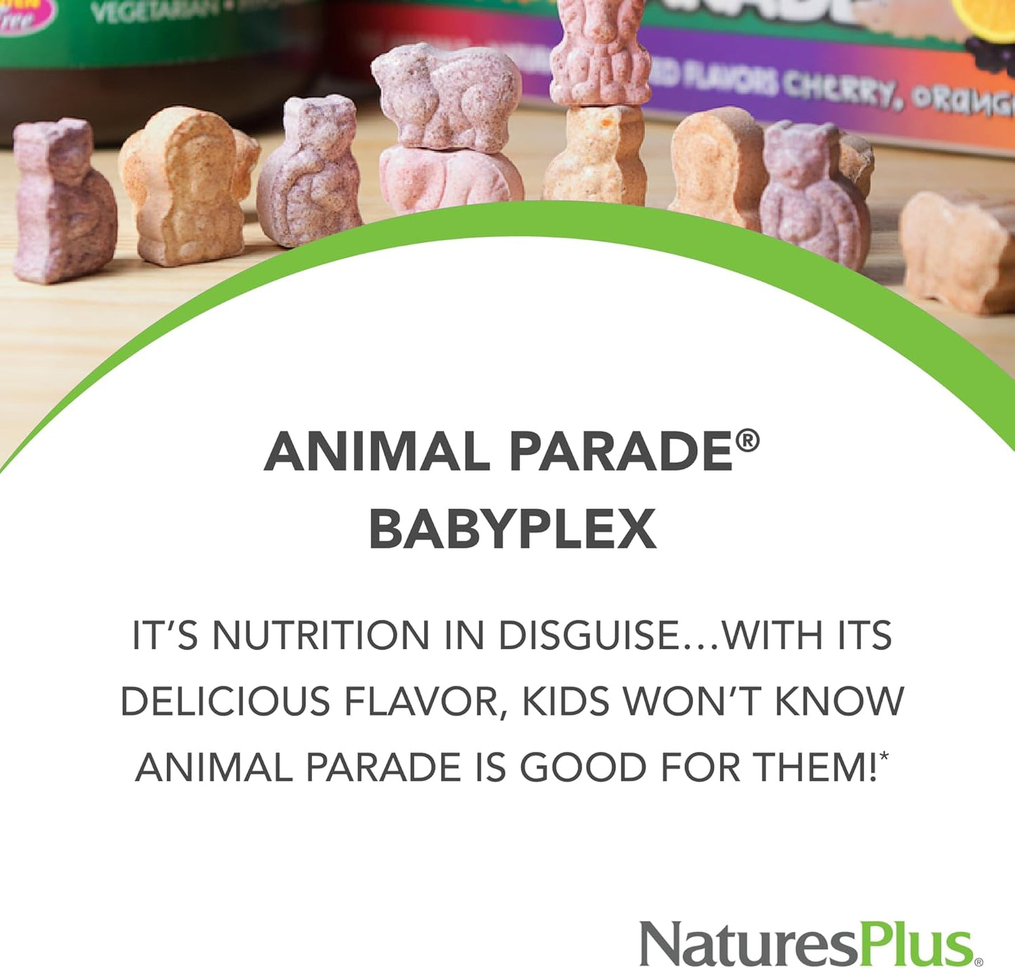 Natures Plus Animal Parade Baby Plex Liquid Multivitamin, Natural Orange Flavor, 2 fl oz (Pack of 2) - Infant & Toddler Supplement, Sugar Free, Gluten Free - 120 Servings