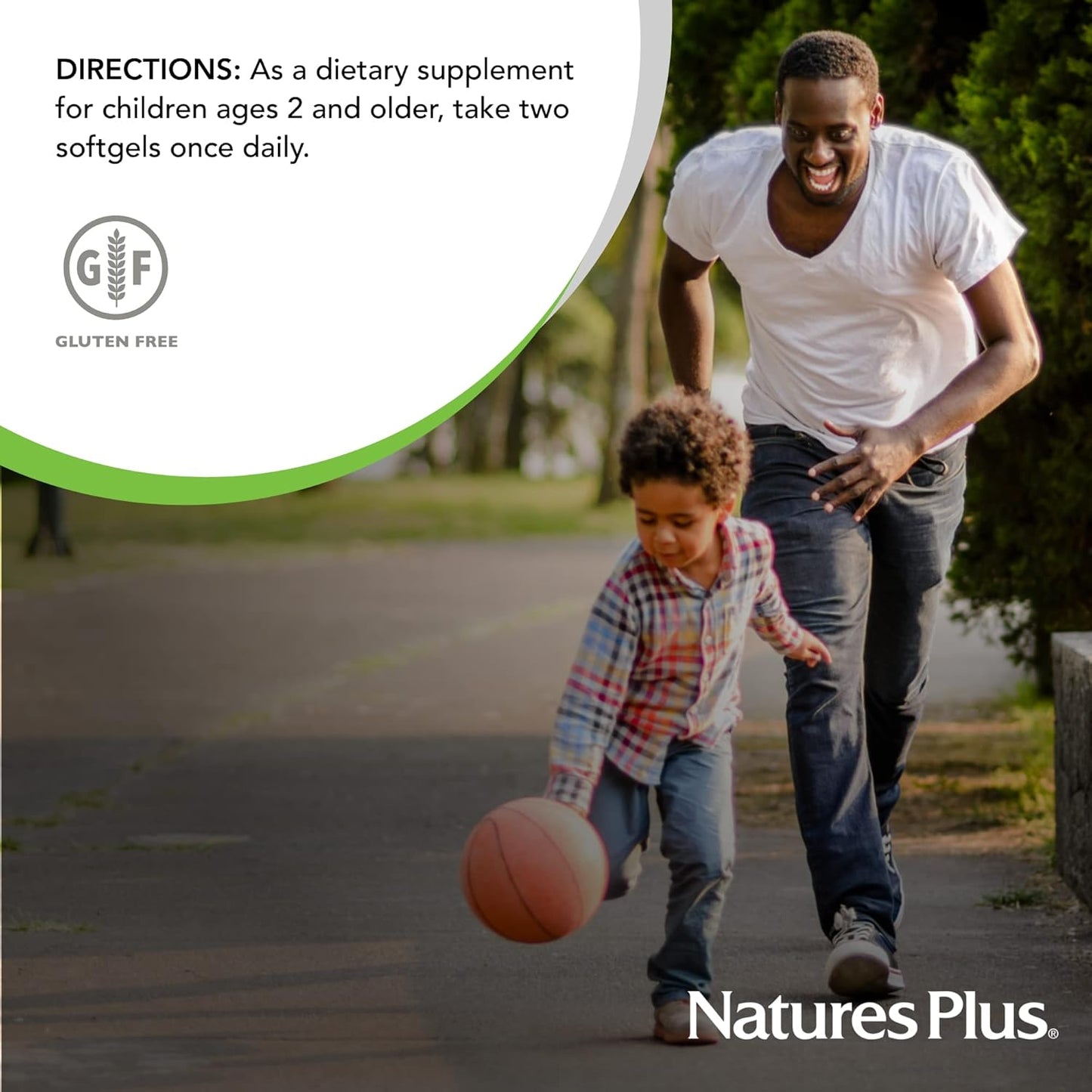 Natures Plus Animal Parade Omega 3/6/9 Junior Softgels - Lemon Flavor - Supports Children's Health - Non-GMO & Gluten Free - 45 Servings