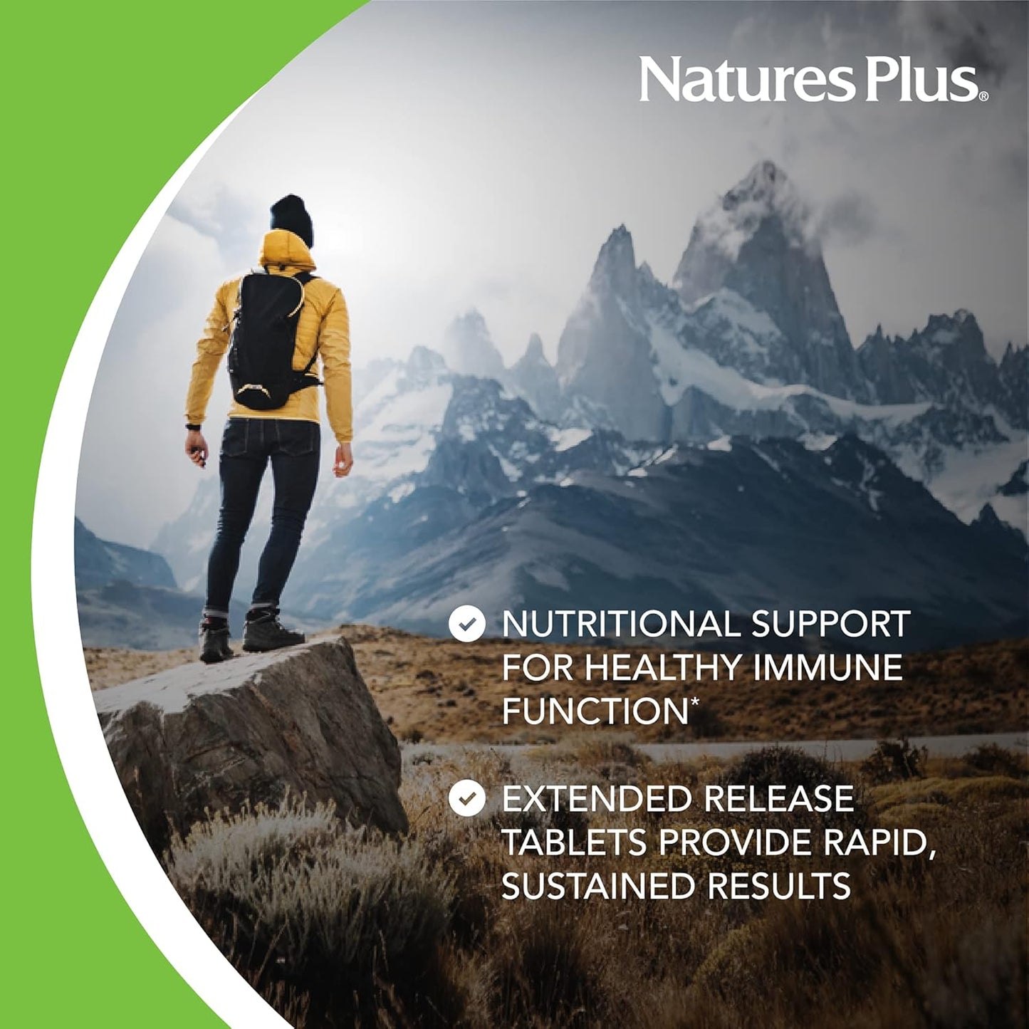 Natures Plus Herbal Actives ARA Larix Olive Leaf 750mg Vegan Tablets - Immune Support Supplement, Extended Release - Hypoallergenic, Vegetarian, Gluten-Free