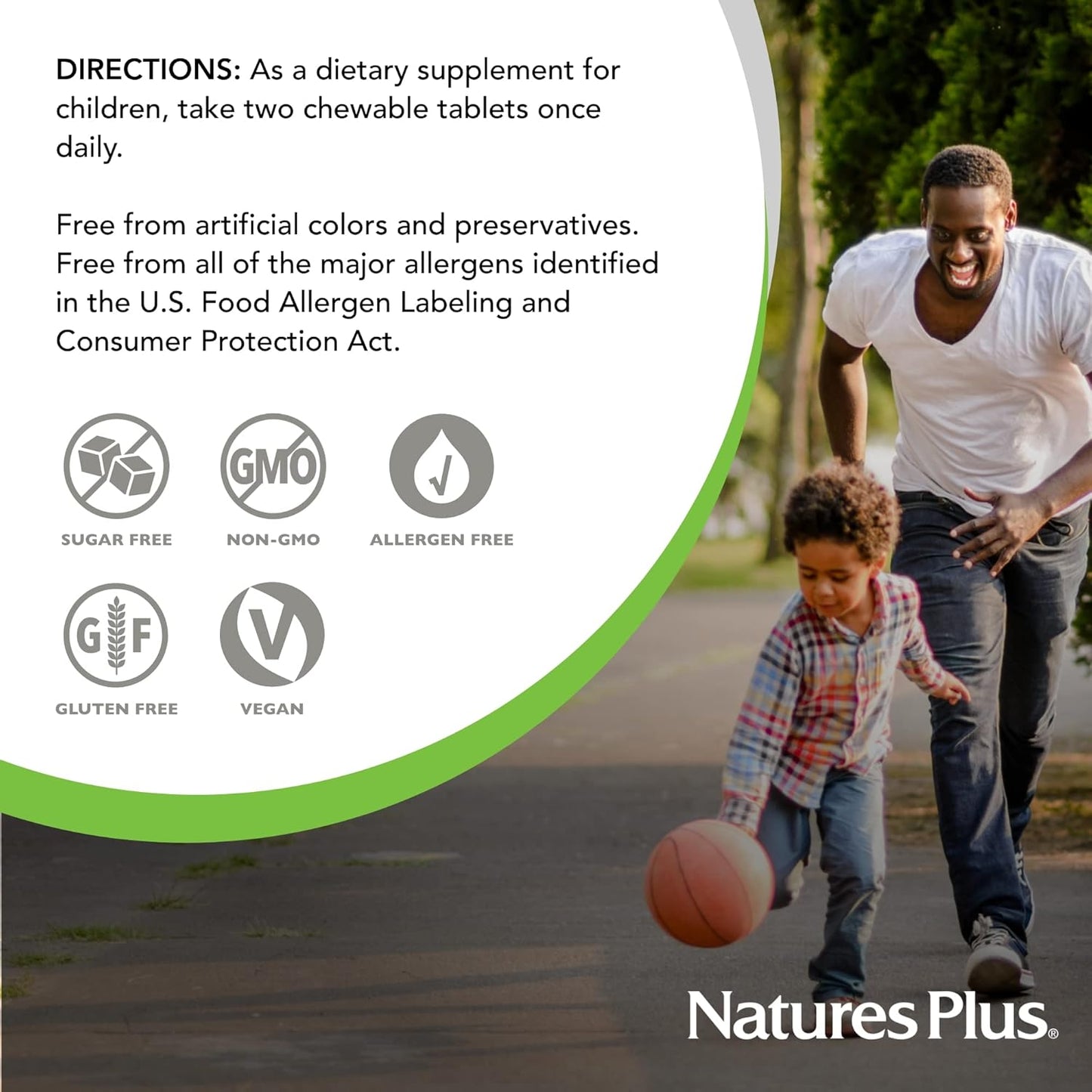 Natures Plus MagKidz Animal Parade Chewable Tablets, Natural Cherry Flavor - 270 Tablets, Supports Bone & Muscle Health - Non-GMO, Vegan, Gluten Free, Sugar Free
