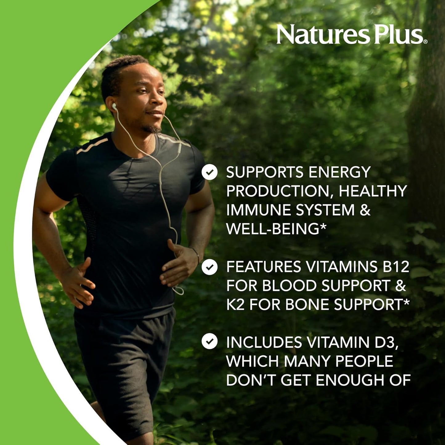 Natures Plus Source of Life Gold Liquid Multivitamin - 30 oz - Boosts Energy, Immune Health & Well-Being with Vitamins D3, B12, K2 & 120+ Nutrients