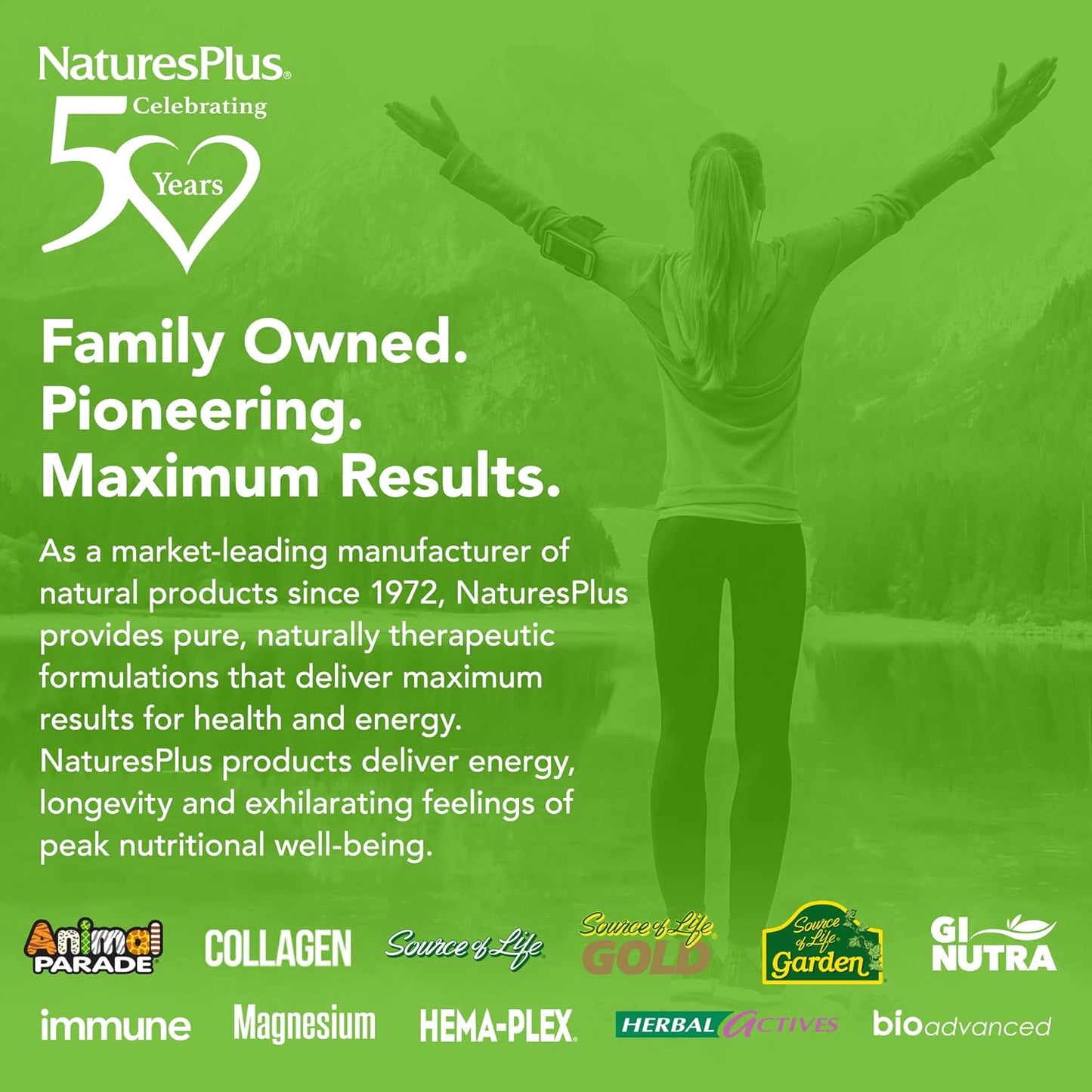 Natures Plus Source of Life Prenatal - 800 mcg Folate, 90 Vegetarian Tablets - All Natural Prenatal Vitamin & Minerals - Iron & Calcium - Optimal Health & Energy - Gluten-Free - 45 Servings