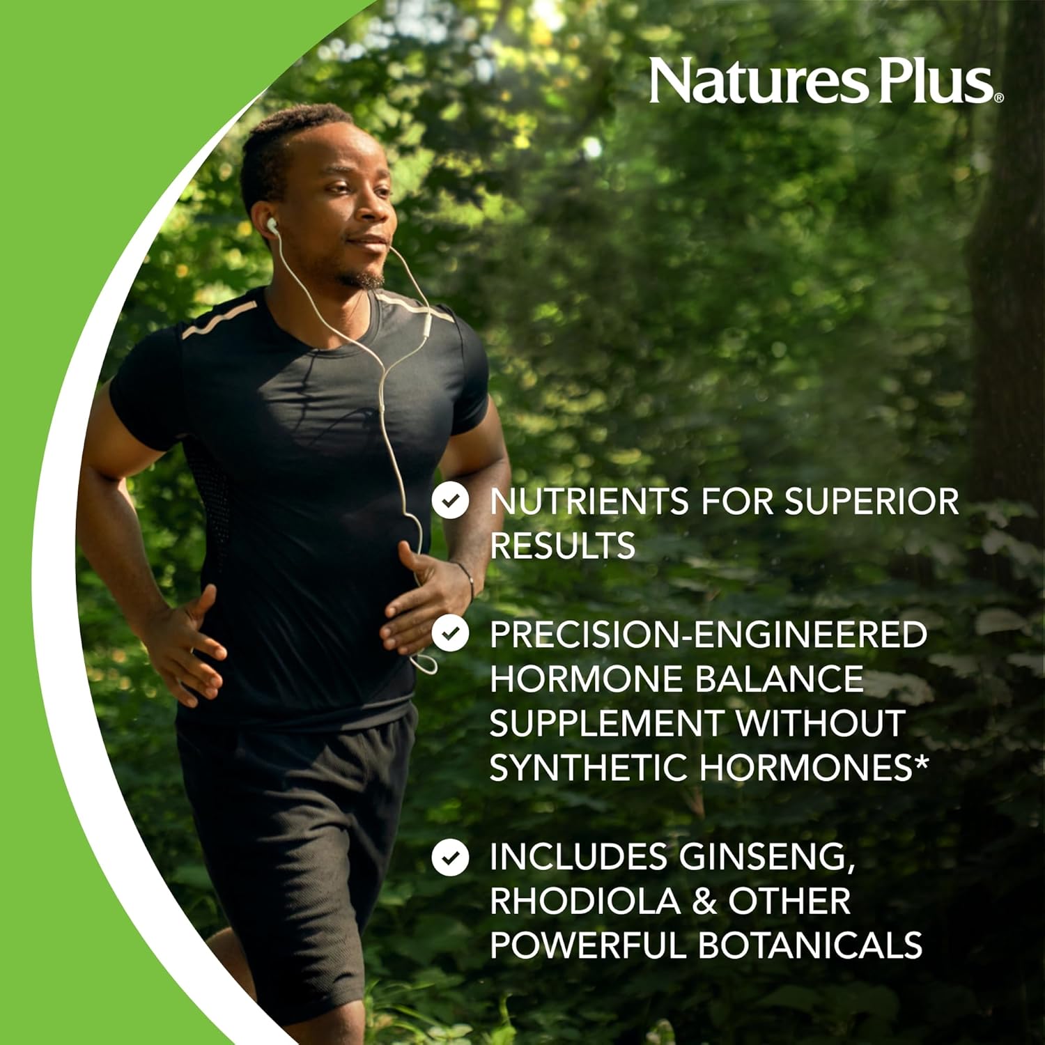 Natures Plus Ultra T-Male Extended Release Bi-Layer Tablets, 60 Count - Natural Testosterone Support