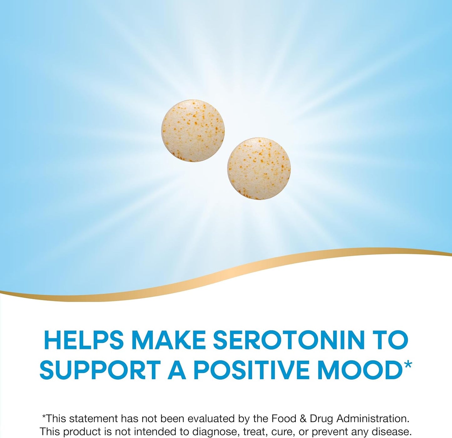 Nature's Way 5-HTP 50mg - Griffonia Bean Extract - Promotes Positive Mood - Serotonin Precursor - Gluten-Free - 30 Vegan Tablets