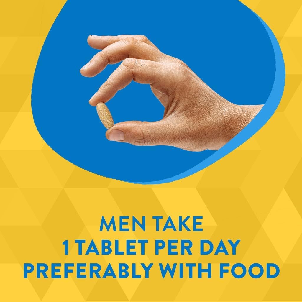 Nature's Way Alive! Men's 50+ Ultra Daily Multivitamin - 60 Tablets for Men's Health