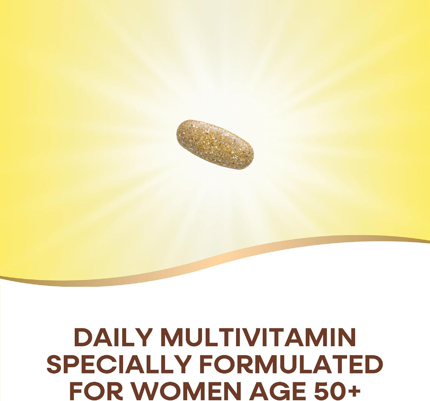 Nature’s Way Alive Women’s 50+ Ultra Potency Multivitamin with Methylated B12 - Gluten-Free, Promotes Heart, Brain, Bone Health - 60 Tablets