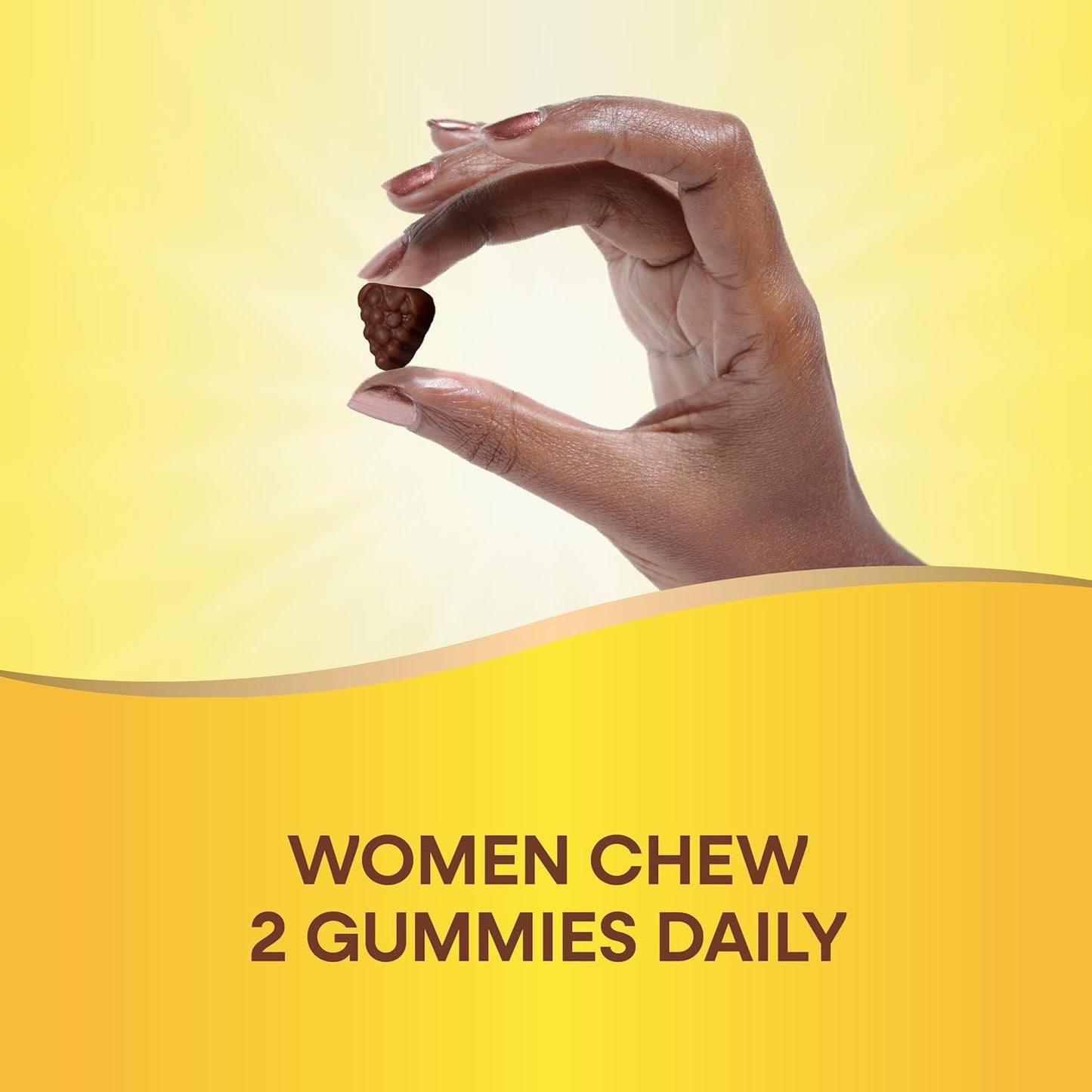 Nature's Way Alive! Women's Daily Gummy Multivitamins - 16 Vitamins & Minerals for Energy, Hair, Skin & Nails - Vegetarian Mixed Berry Flavored - 150 Gummies