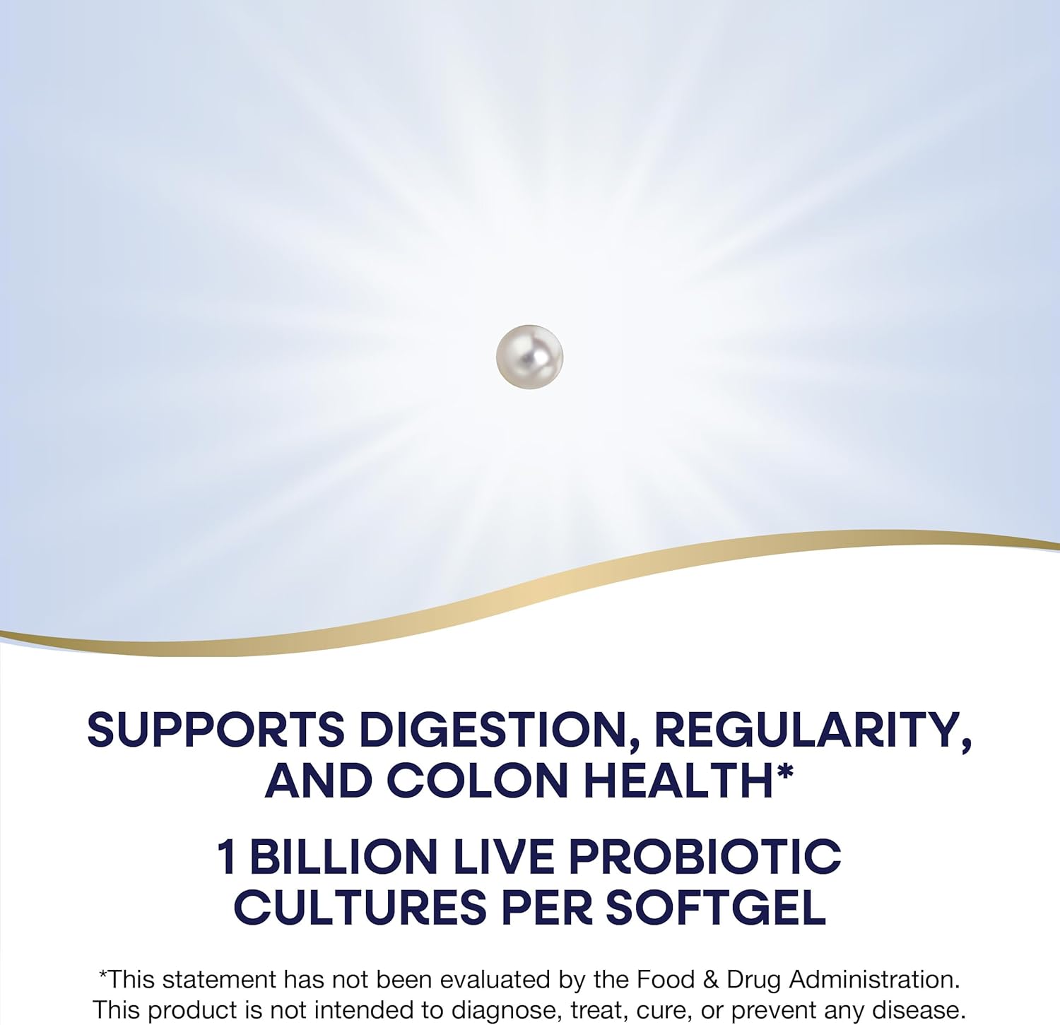 Nature's Way Probiotic Pearls for Digestive Balance, 1 Billion Live Cultures, Men and Women Supplement, No Refrigeration Needed, 90 Softgels