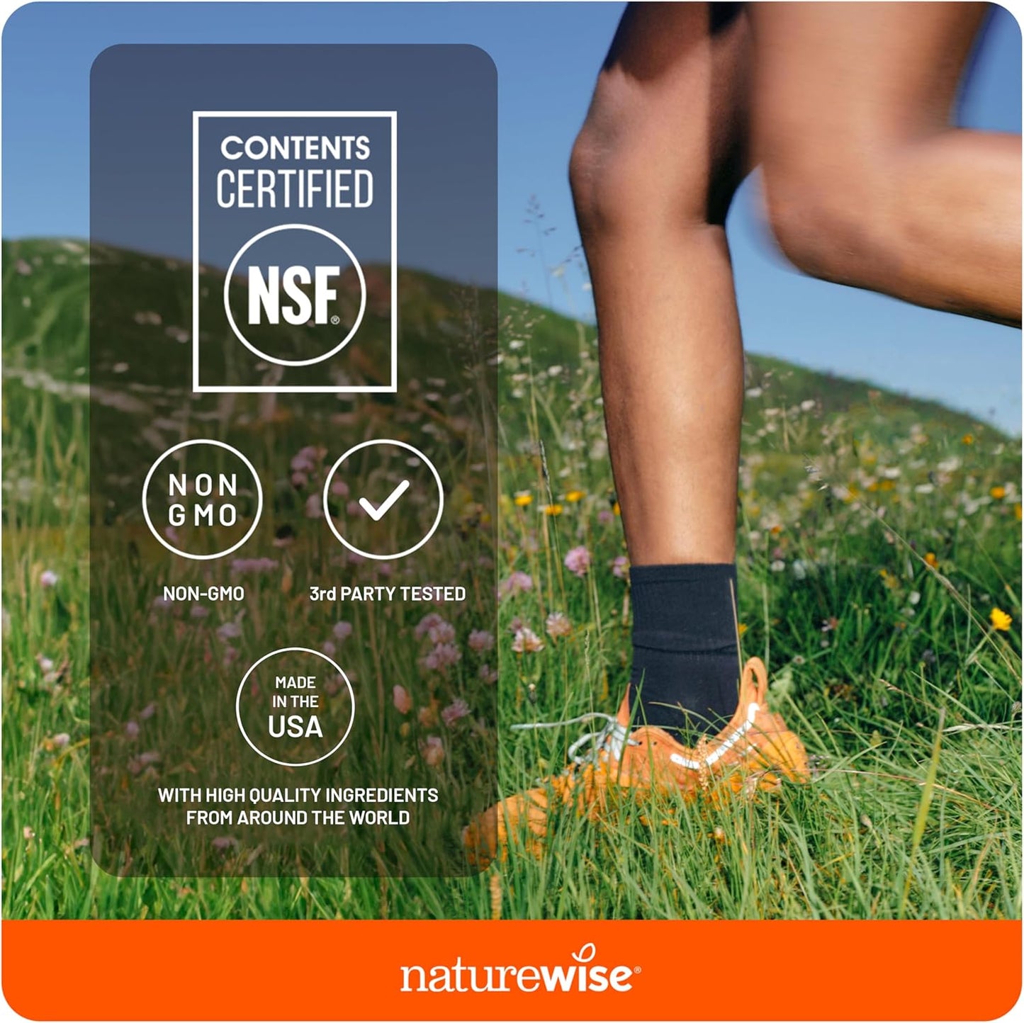 NatureWise Turmeric Curcumin 2250mg with BioPerine for Joint & Immune Health - Vegan, Non-GMO, 180 Capsules
