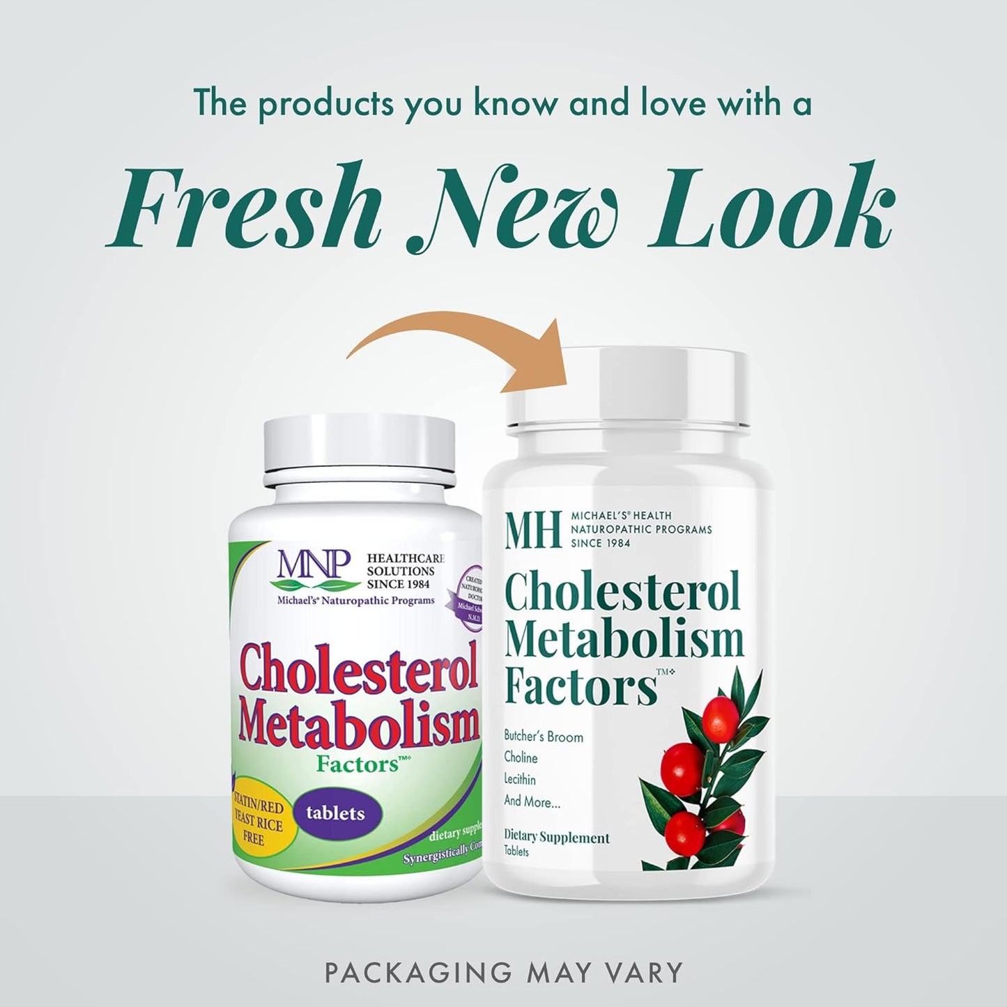 Naturopathic Cholesterol Metabolism Support Tablets - 90 Count - Enhances Circulation - Non-Statins & Red Yeast Rice - 15 Day Supply