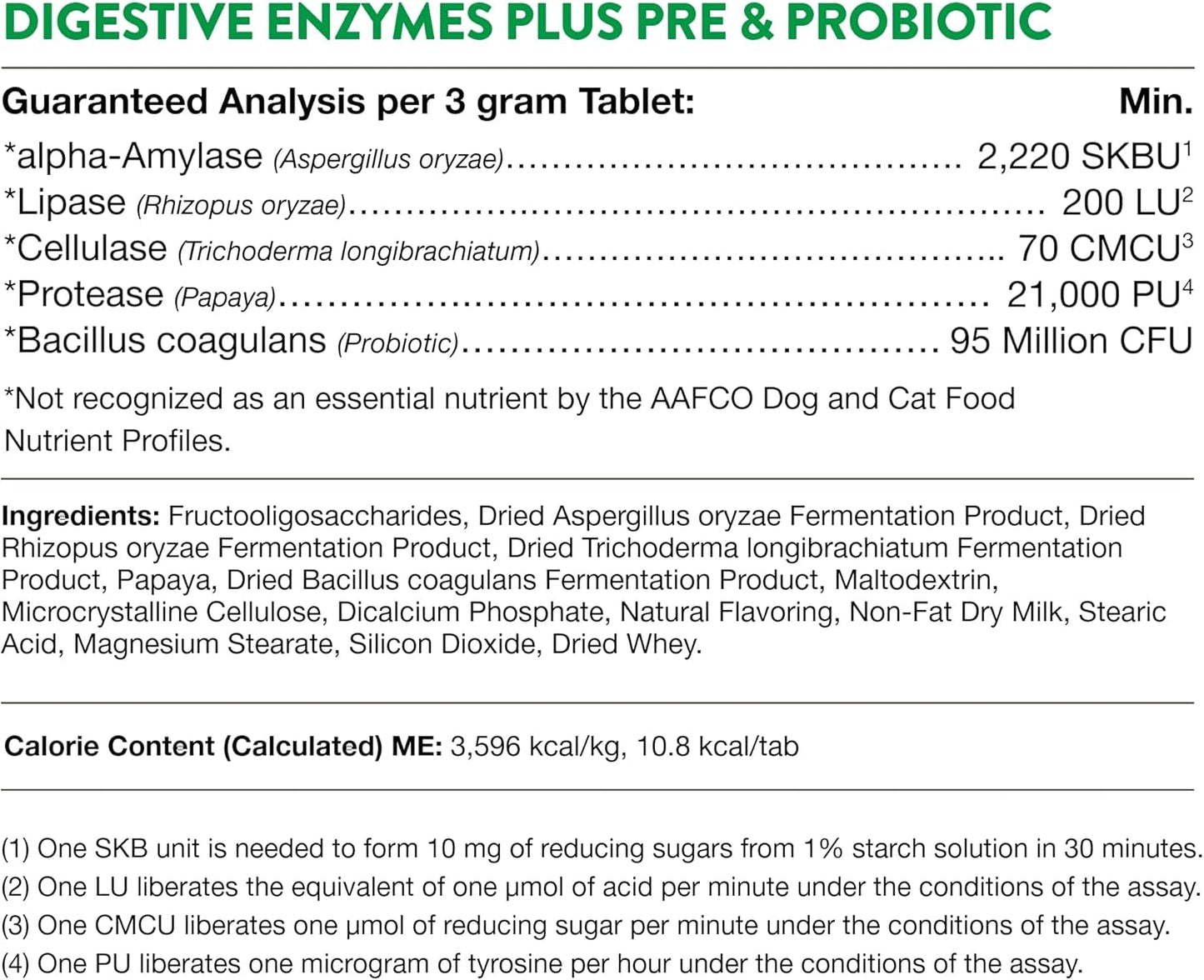 NaturVet Digestive Enzymes and Probiotics Soft Chews for Dogs - 90 Count - USA Made with Global Ingredients