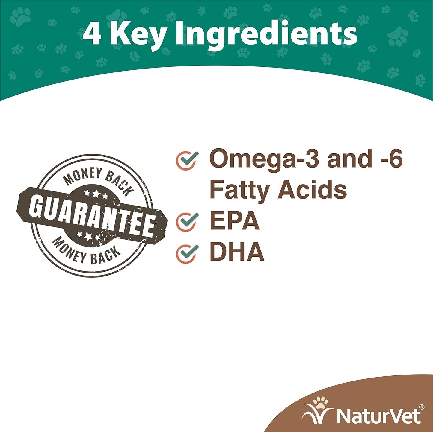 NaturVet Salmon Oil Skin & Coat Supplement for Dogs & Cats - Natural Omega-3 & 6 Fatty Acids - Promotes Healthy Skin & Glossy Coat - 17 oz