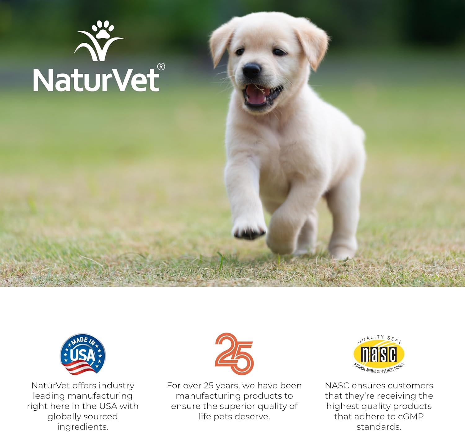 NaturVet VitaPet Puppy Daily Vitamins with Breath Aid - Essential Nutrients for Puppies (70 Soft Chews)