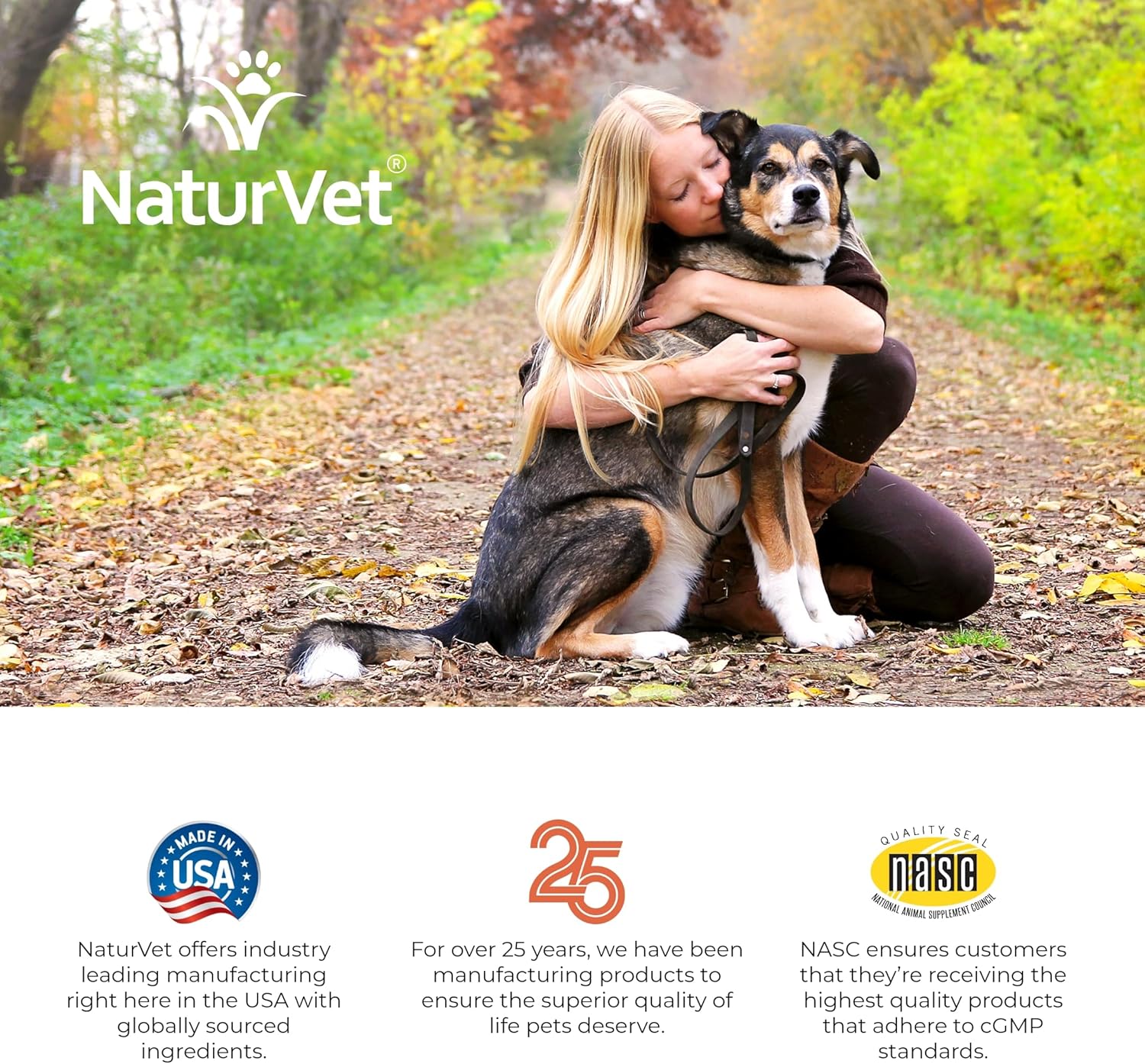 NaturVet VitaPet Senior Dog Vitamins with Glucosamine, 60 Soft Chews - Made in USA