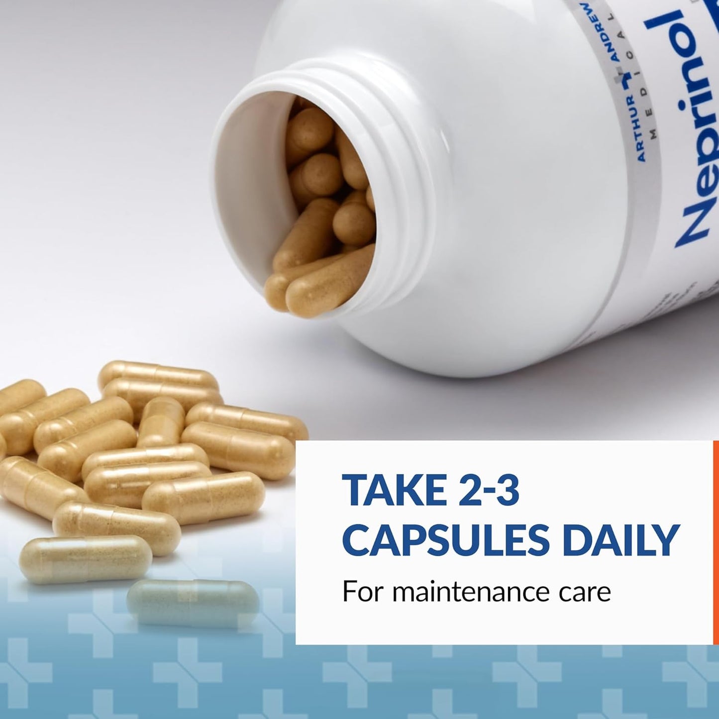 Neprinol AFD by Arthur Andrew Medical - 300 Count Multi Enzyme Blend with Serrapeptase & Nattokinase