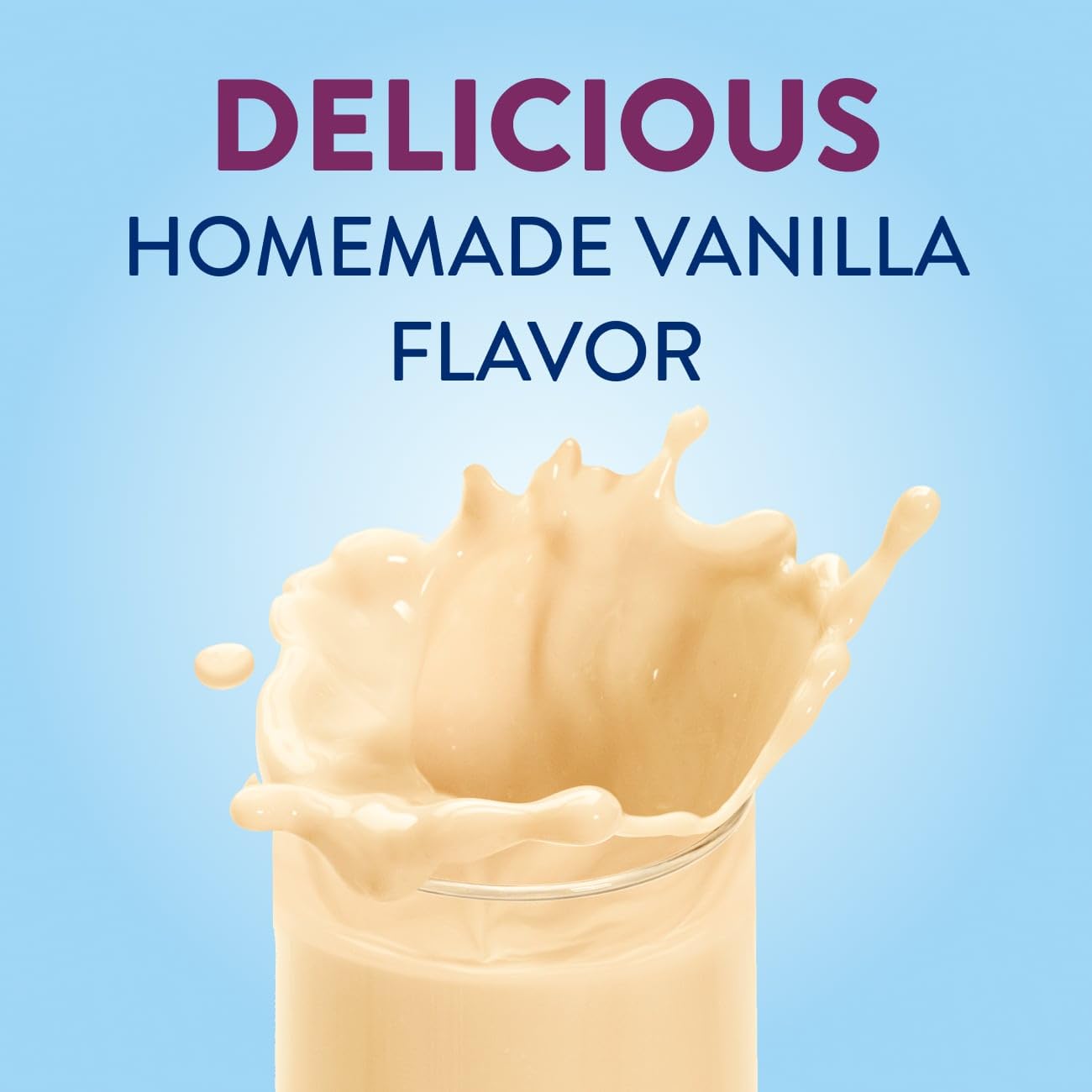 Nepro Nutrition Shake: 19g Protein, 420 Calories, Homemade Vanilla, 8 fl oz, Pack of 24 for Dialysis Patients