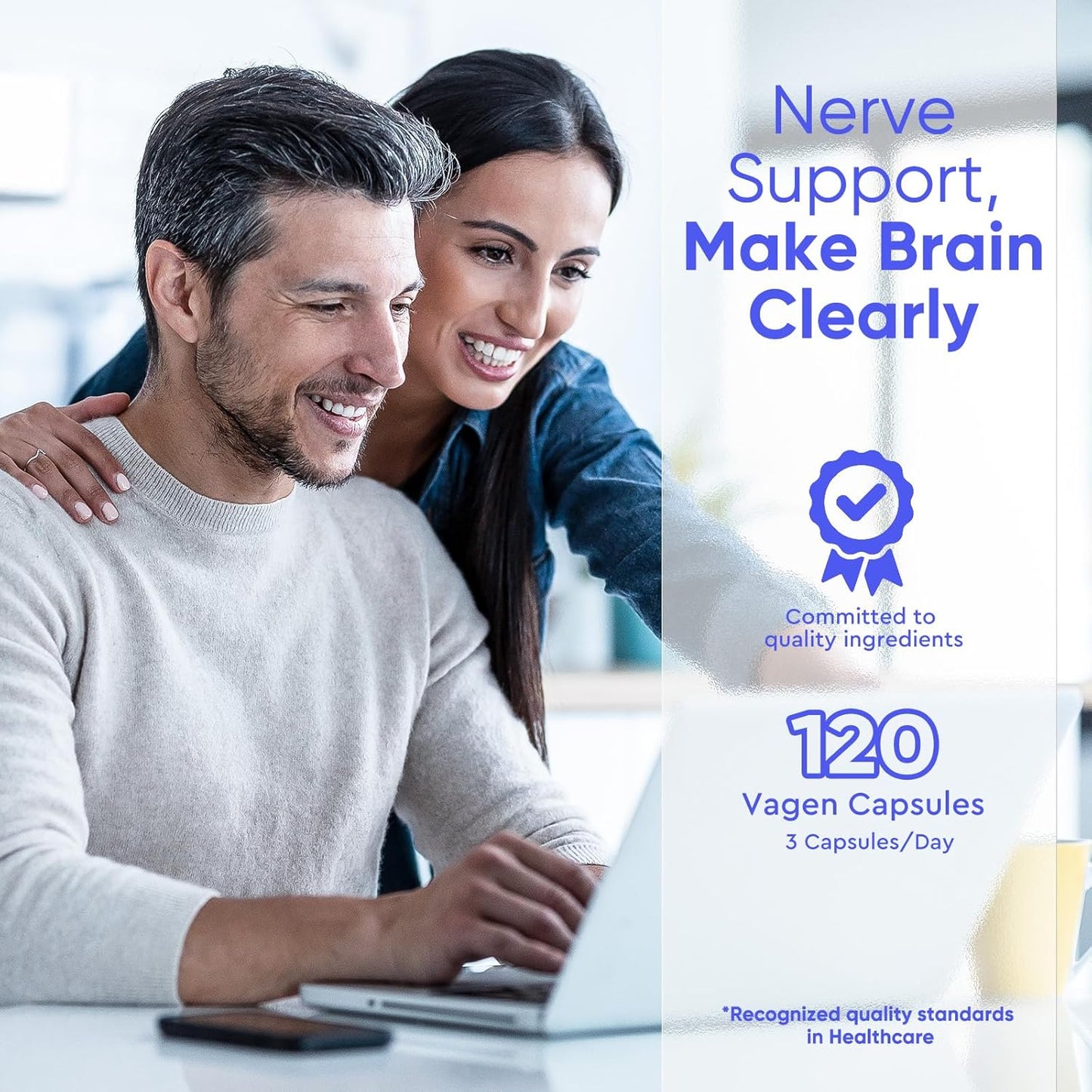 Nerve Savior for Neuropathy - Advanced Nerve Health Supplement with Alpha Lipoic Acid-Benfotiamine - 120 Capsules