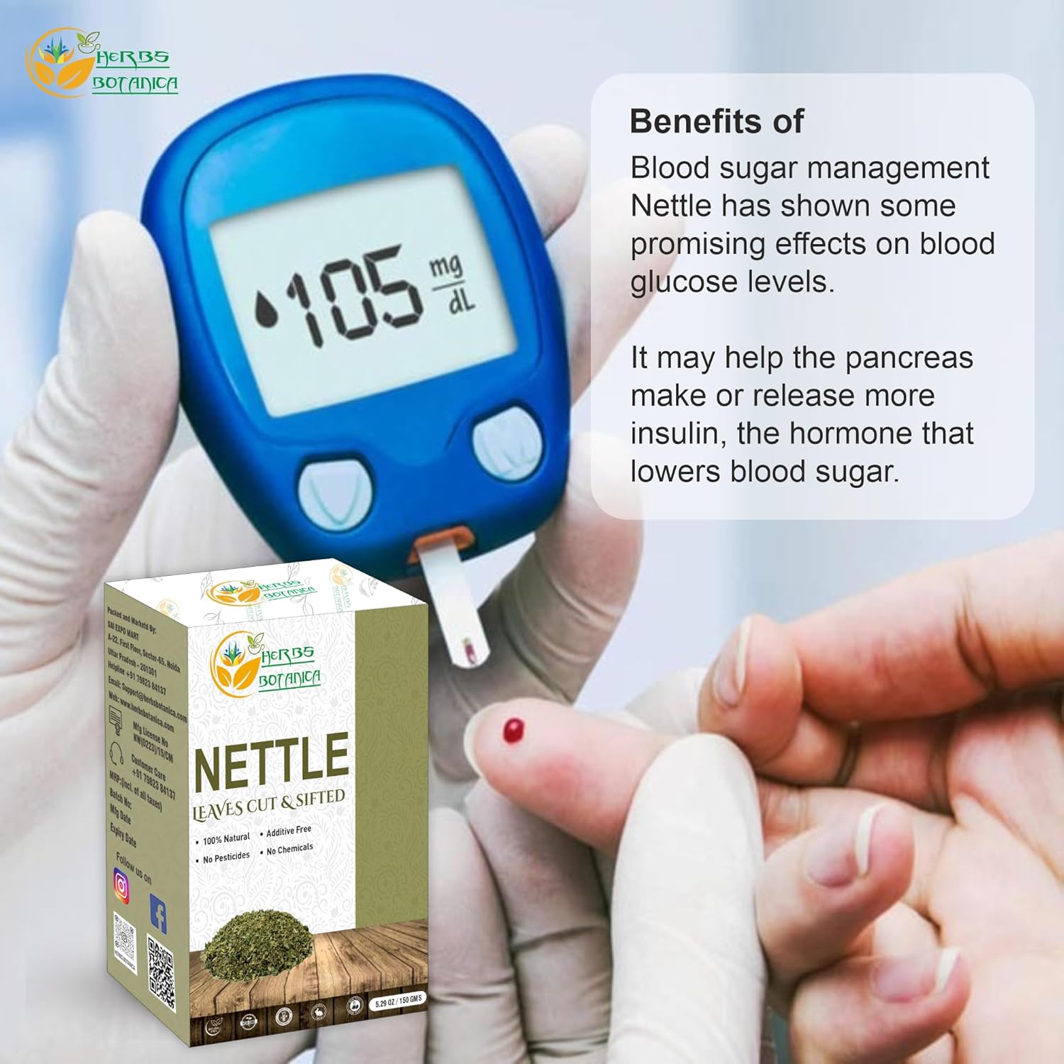 Nettle Leaf Cut and Sifted Herbal Tea and Smoothie Ingredient - Vegan Non GMO Supplement - 5.29 oz