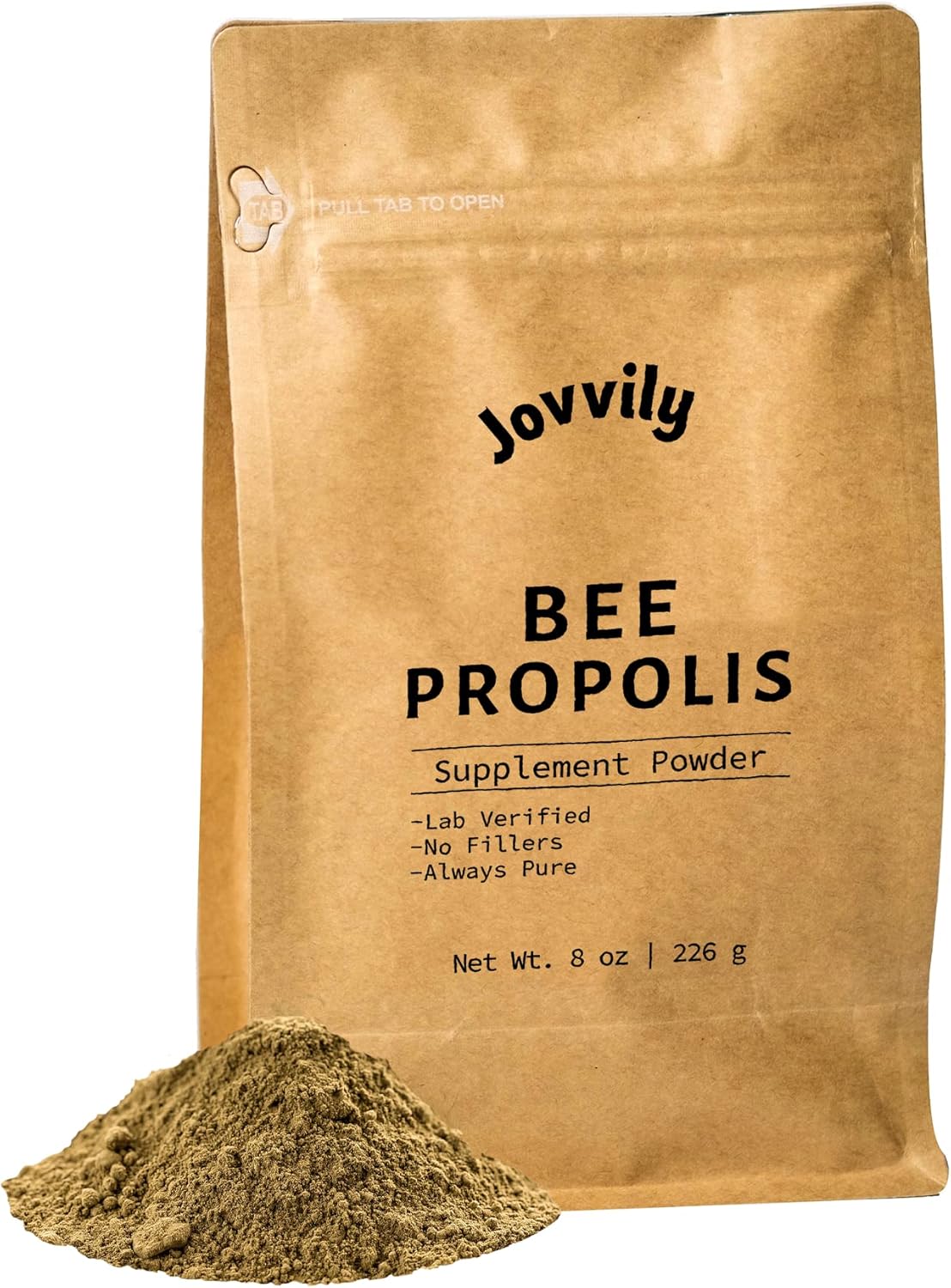 Nettle Leaf Powder and Bee Propolis Bundle - 8 oz - Herbal Supplements for Immune Support