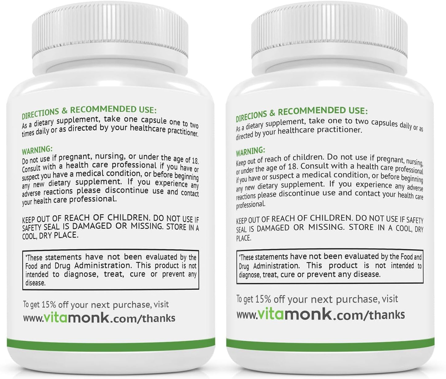 Neuro Boost Duo: VitaMonk Dopamine Support Supplement with Alpha GPC and Uridine