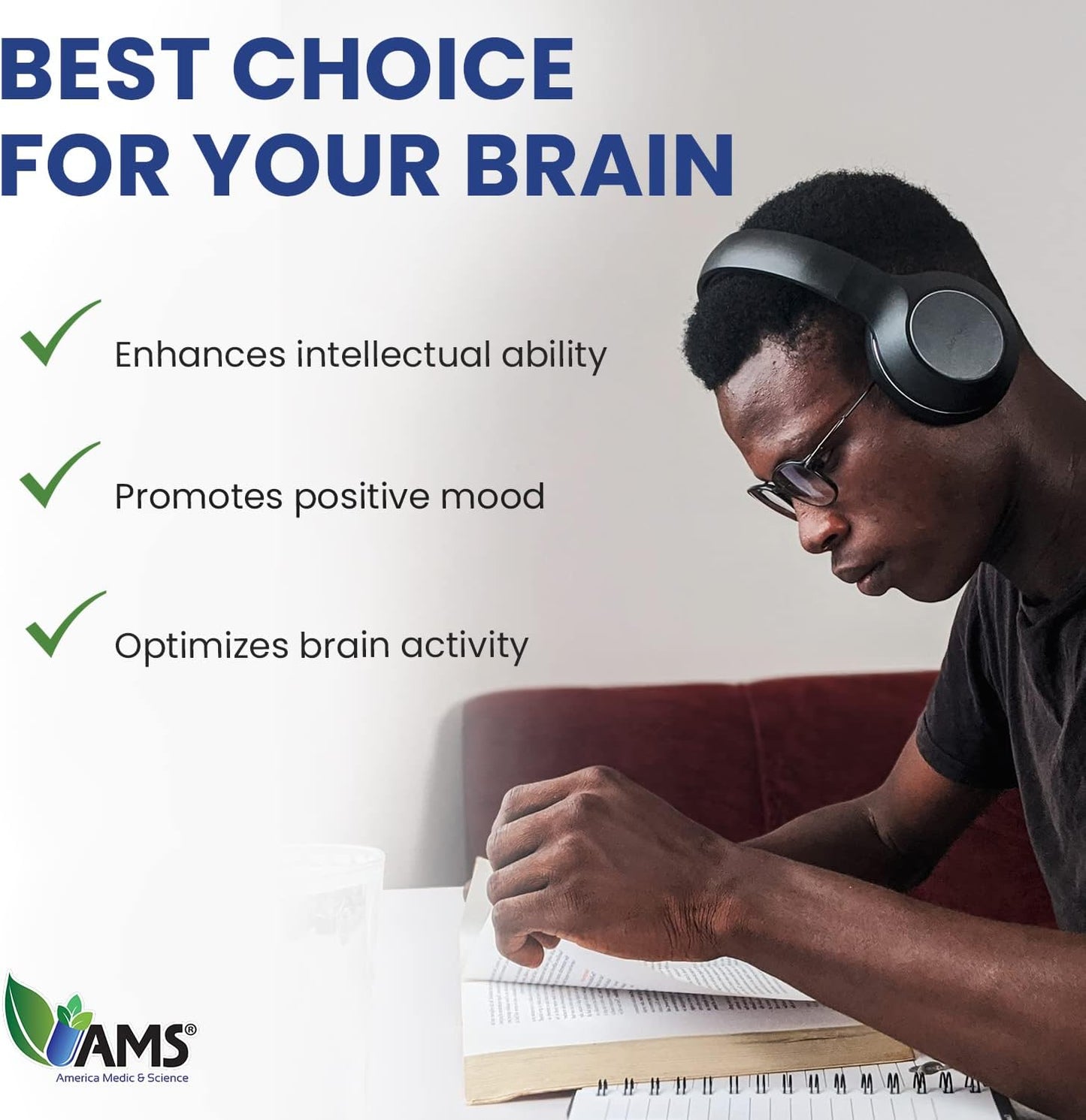 Neuro Booster Supplement with Coenzyme Q10, ALA, and Acetyl L-Carnitine for Brain Health - 60 Capsules