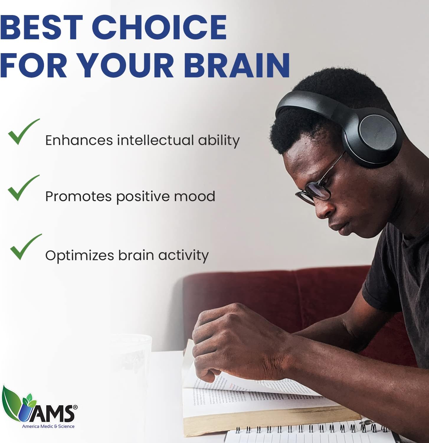 Neuro Booster Supplement with Coenzyme Q10, ALA, and Acetyl L-Carnitine for Brain Health - 60 Capsules