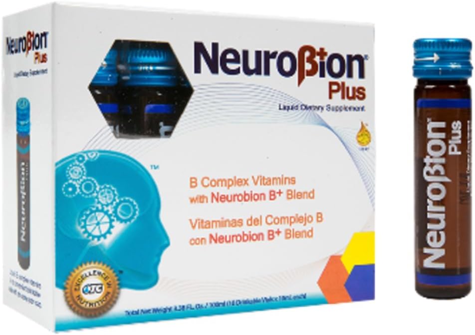 Neurobion Plus Liquid B Complex Supplement - 10 Vials