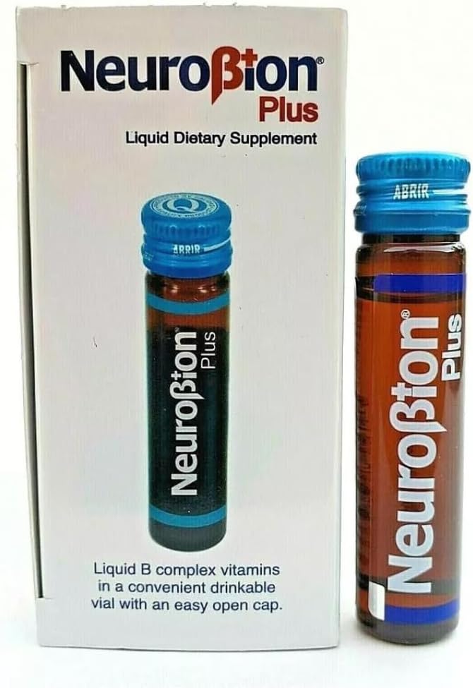 Neurobion Plus Liquid B Complex Supplement - 10 Vials