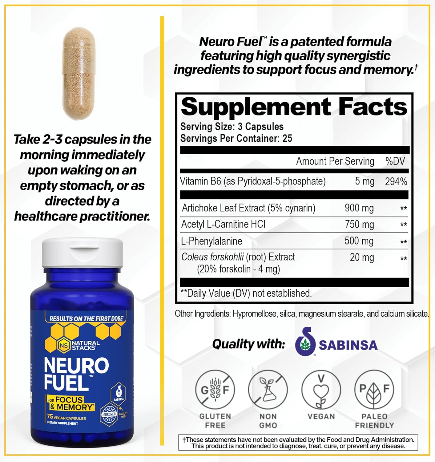 NeuroFuel & Resveratrol+ Supplement Bundle - Enhances Focus, Memory, and Brain Health* - 135 Capsules