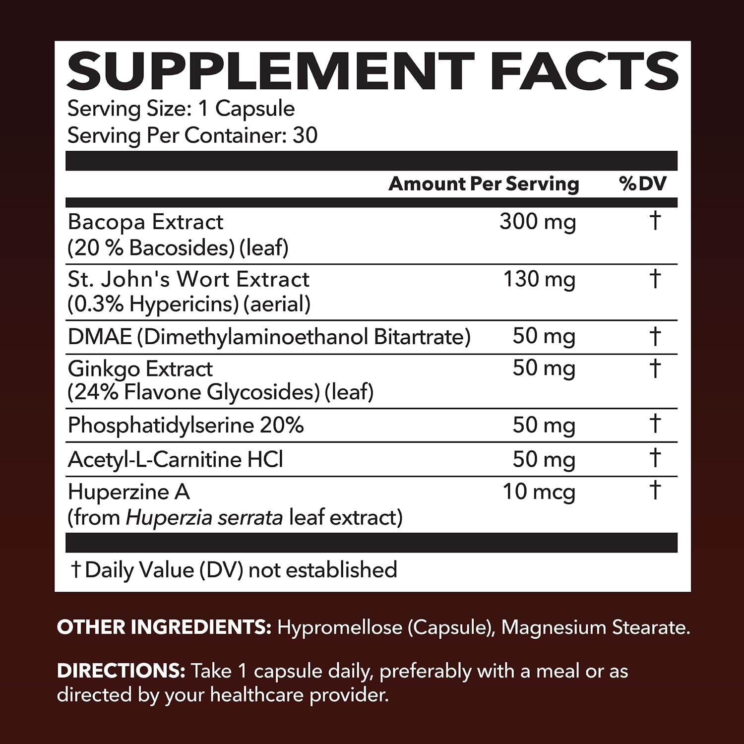 NeuroIGNITE Brain Supplement - Cognitive Support with Nootropics - 30 Count - Memory & Focus - Non-GMO Capsules - 1-Month Supply