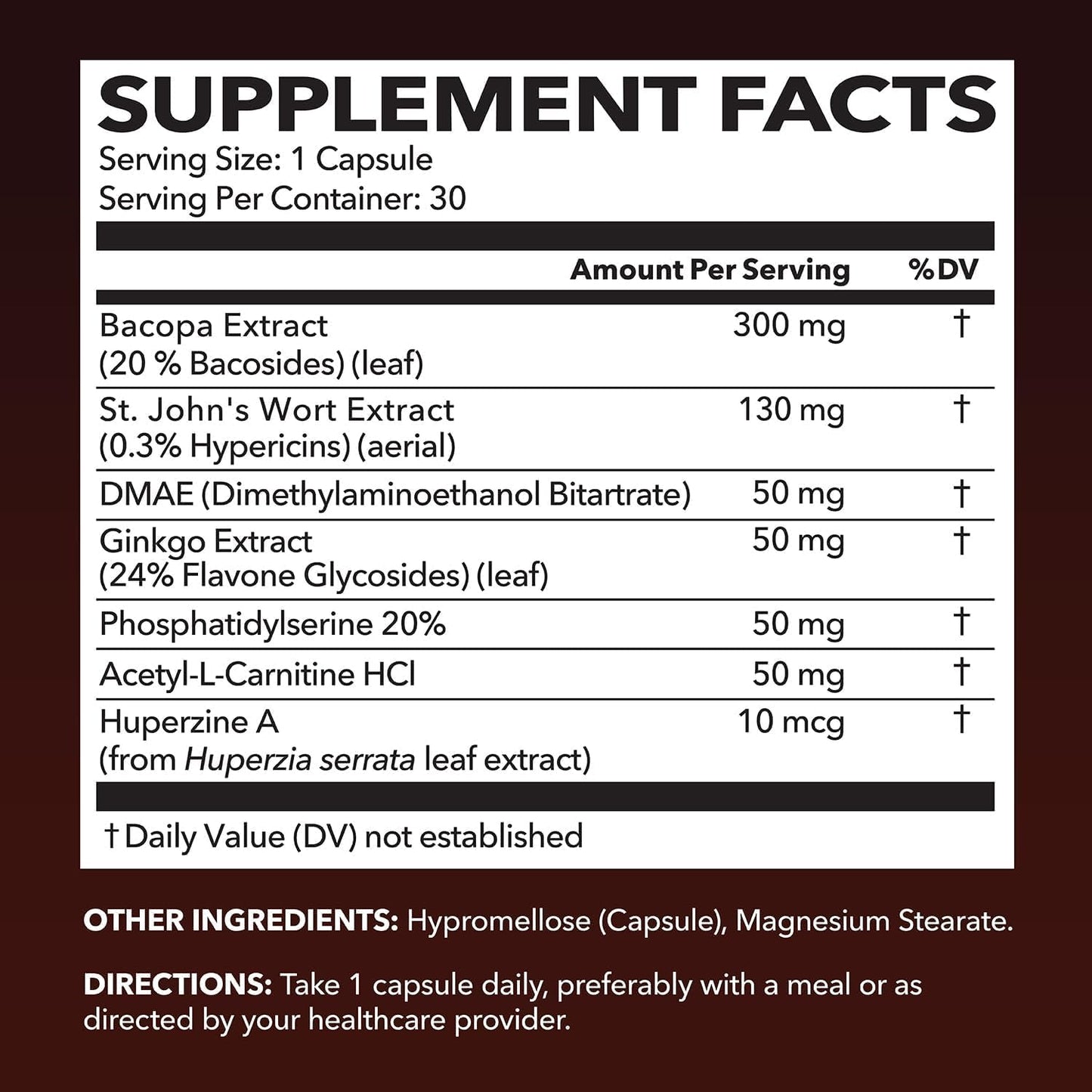 NeuroIGNITE Brain Supplement - Cognitive Support with Nootropics - 30 Count - Memory & Focus - Non-GMO Capsules - 1-Month Supply